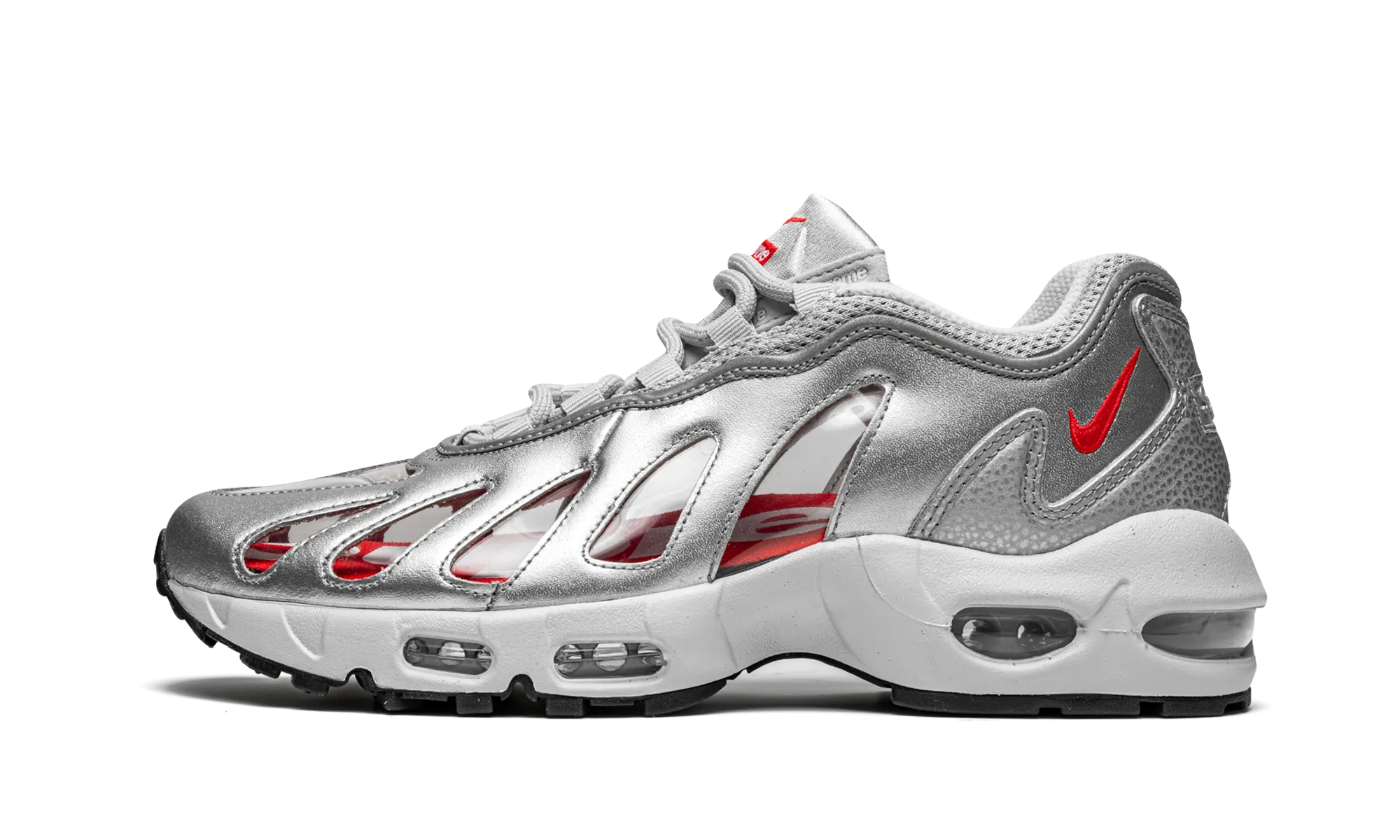 Air Max 96 "Supreme - Silver" breathable running shoes