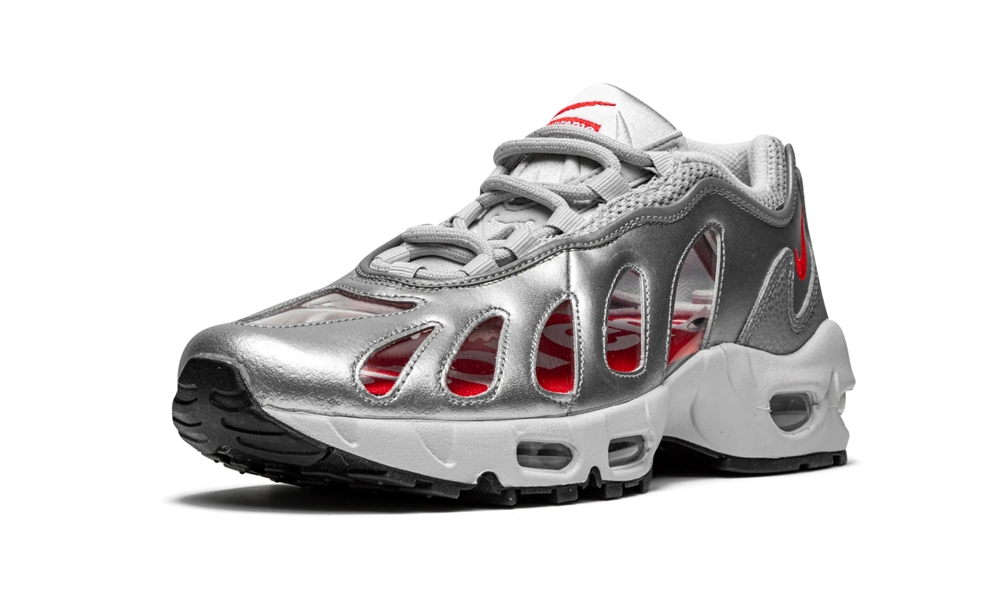 Muscle - building Air Max 96 "Supreme - Silver"