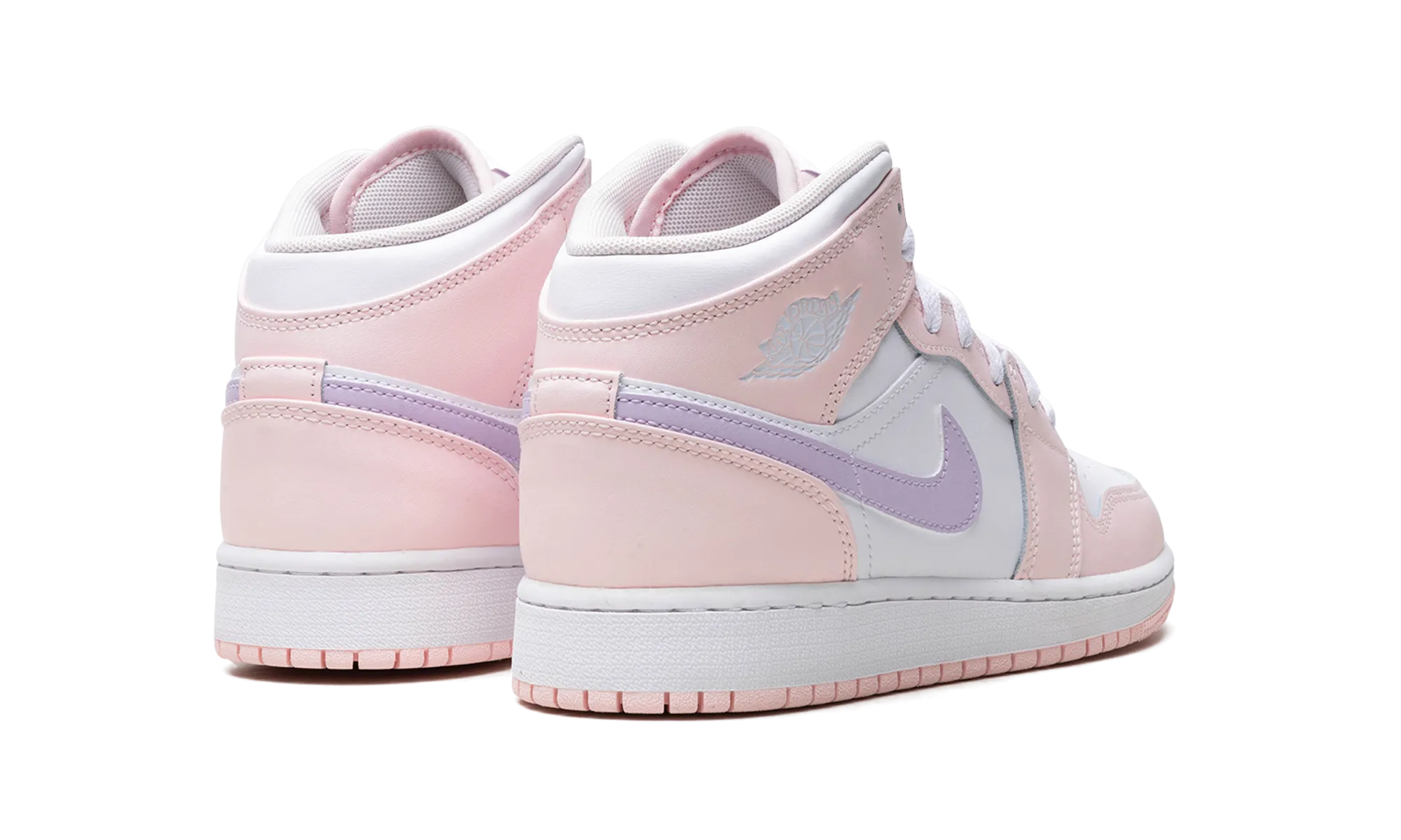 Air Jordan 1 Mid GS "Pink Wash" Minimalist