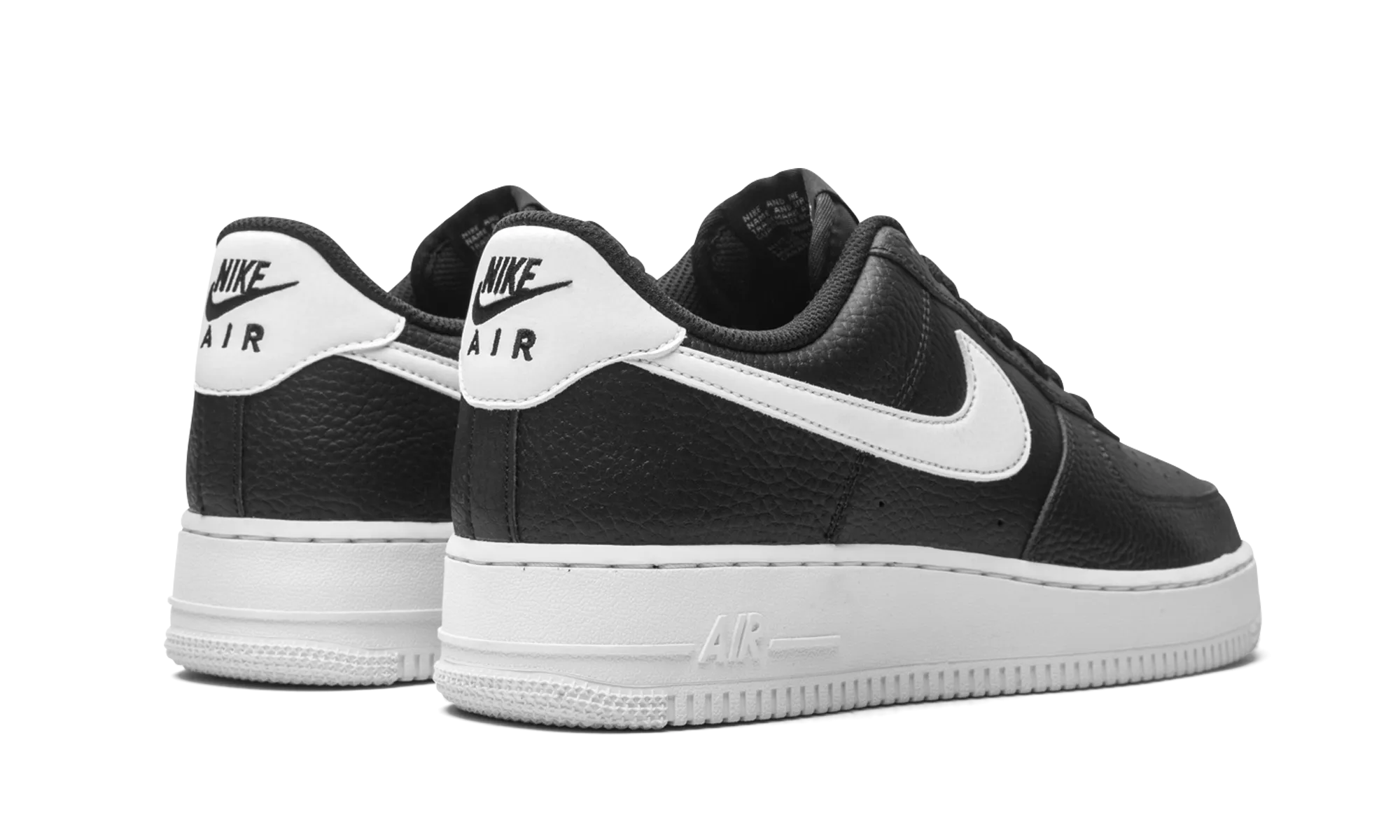 Air Force 1 Low '07 "Black / White" Skateboarding Comfort