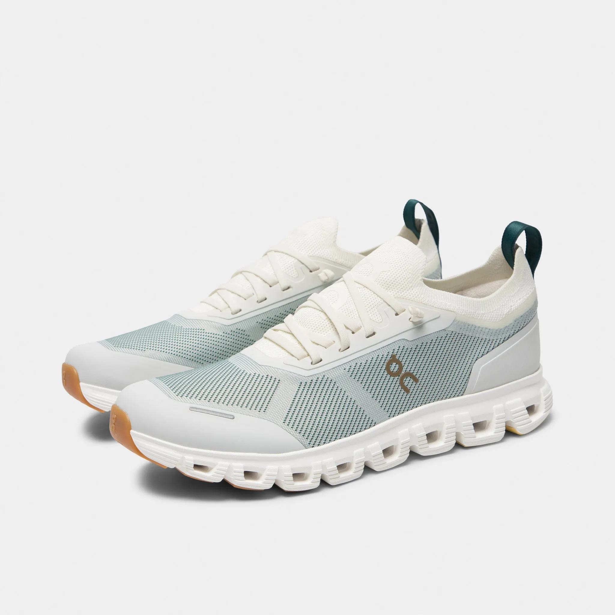 Ultra Light Hiking Trails On Cloud 6 Versa White / Green - Gold