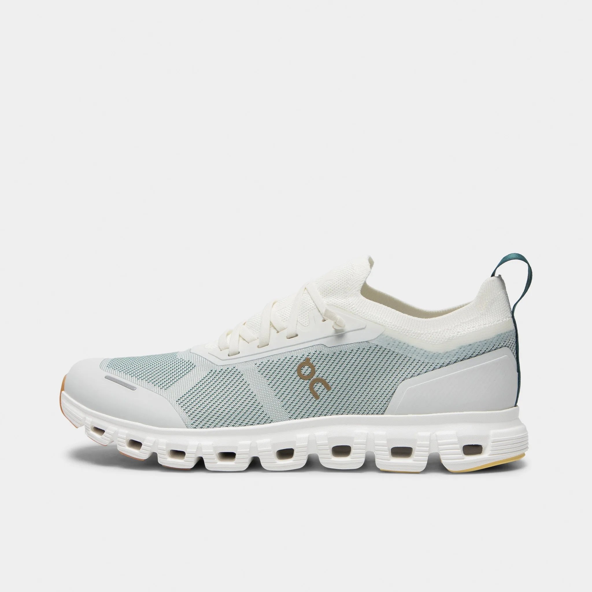 On Cloud 6 Versa White / Green - Gold Light Core