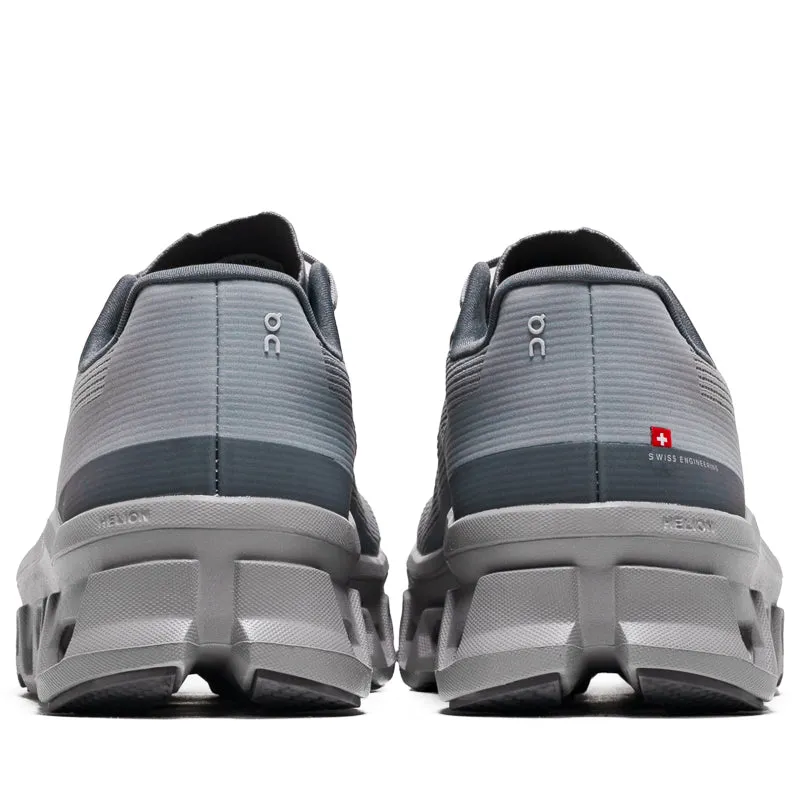 Comfortable Upper Material Square Toe On Cloudmonster Void - Alloy/Glacier