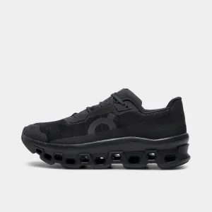 On Cloudmonster Void Black / Black Kind Glow Arch Support Standing Workers