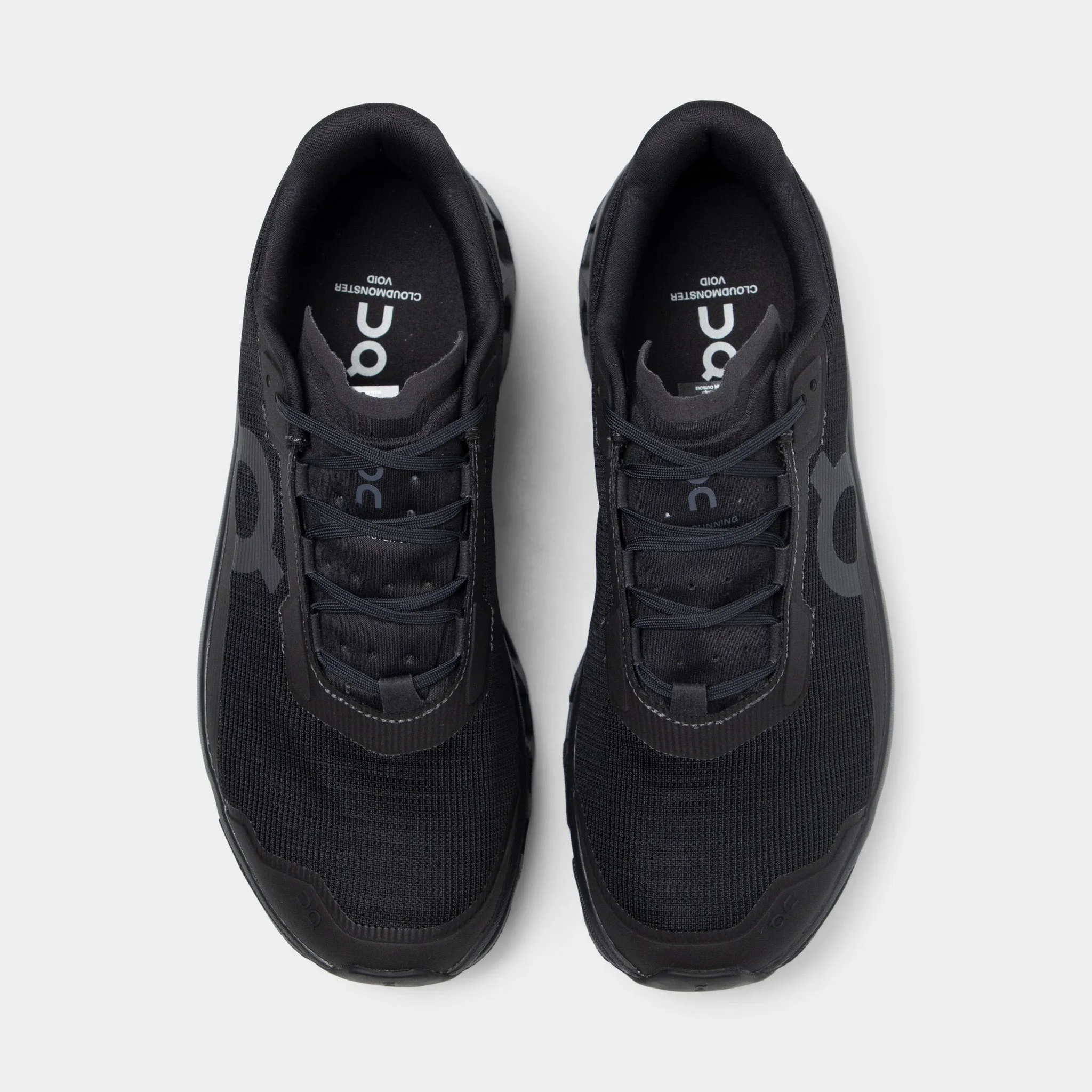 On Cloudmonster Void Black / Black Zip Up