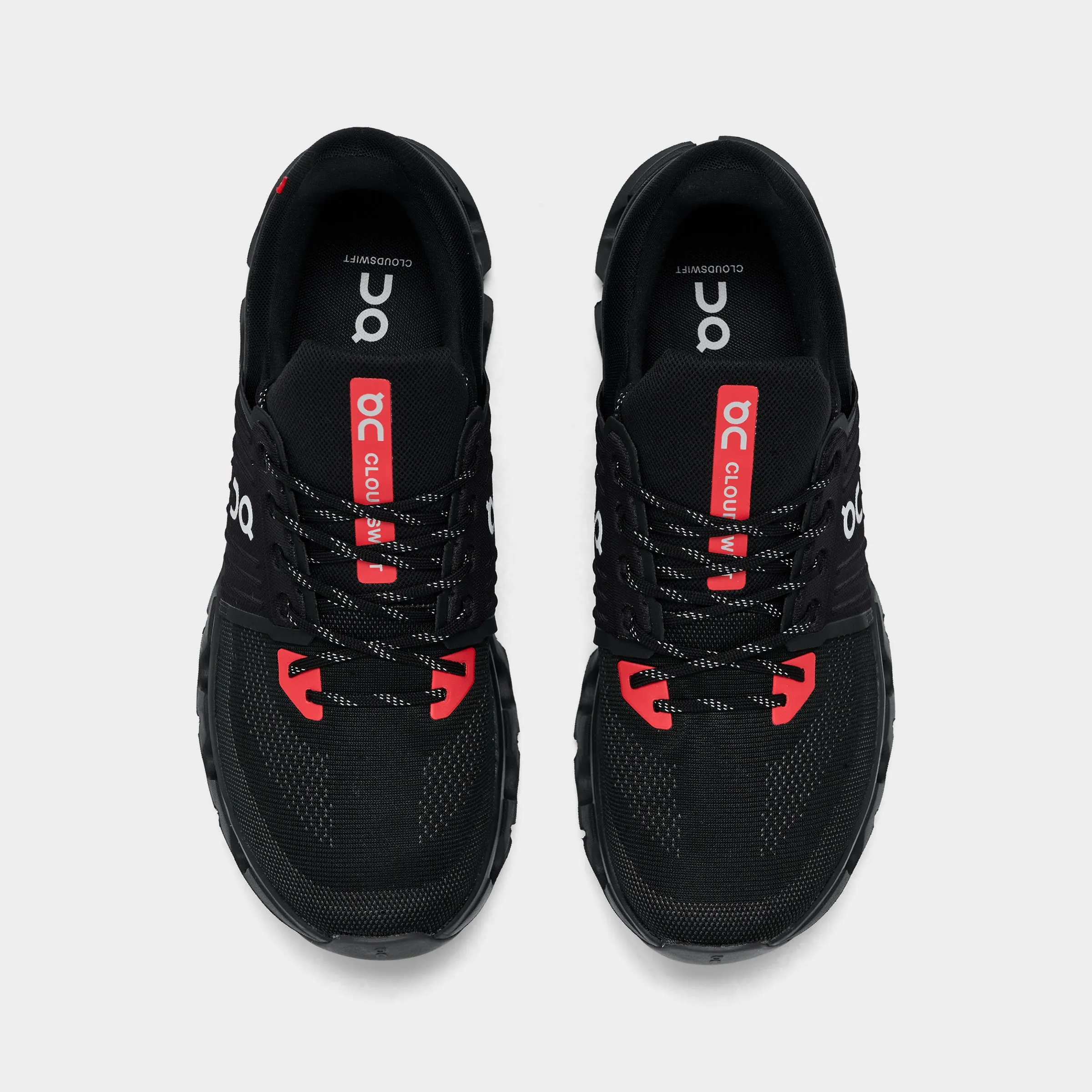 Non Slip Standing Workers On Cloudswift 4 Black / Grey - Red