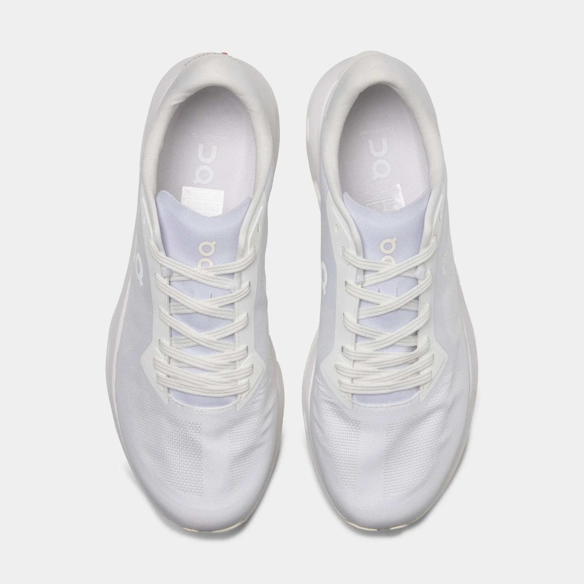 On Cloudzone White / White Ventilated