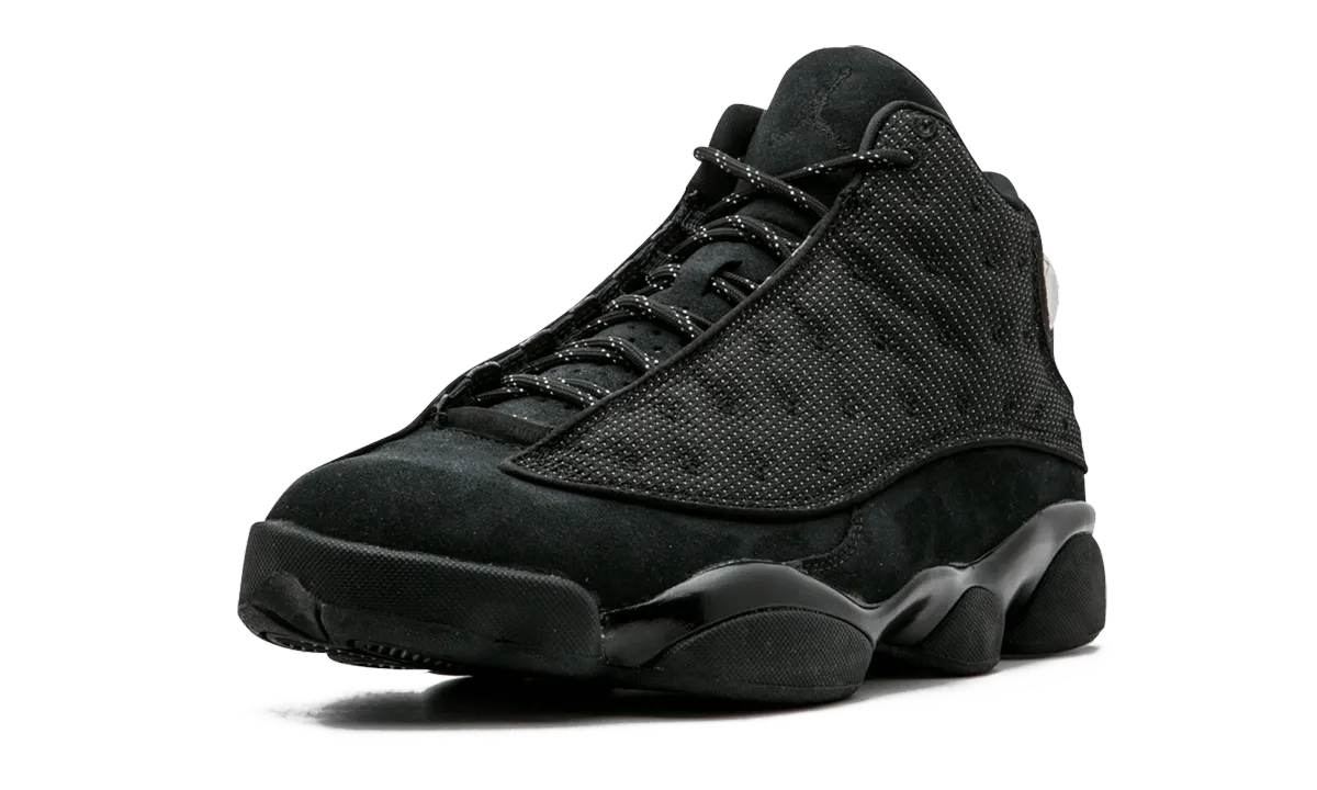 Torsion Plate Breathable mesh upper Air Jordan 13 Retro "Black Cat"