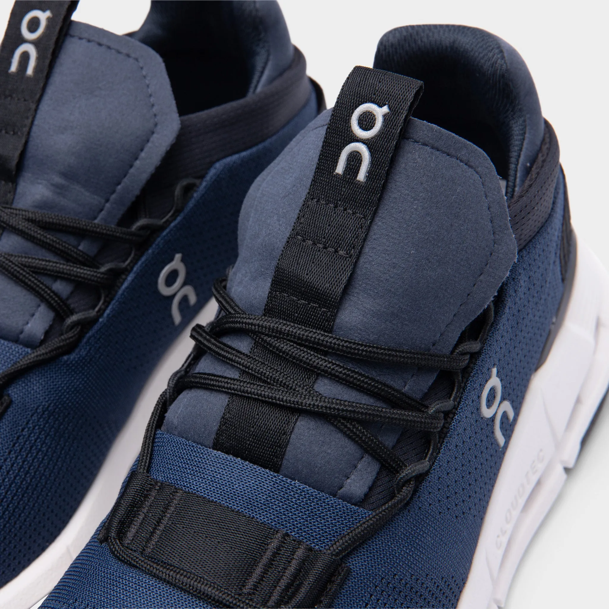 On Women's Cloudnova Navy / White Snow Ride Stylish