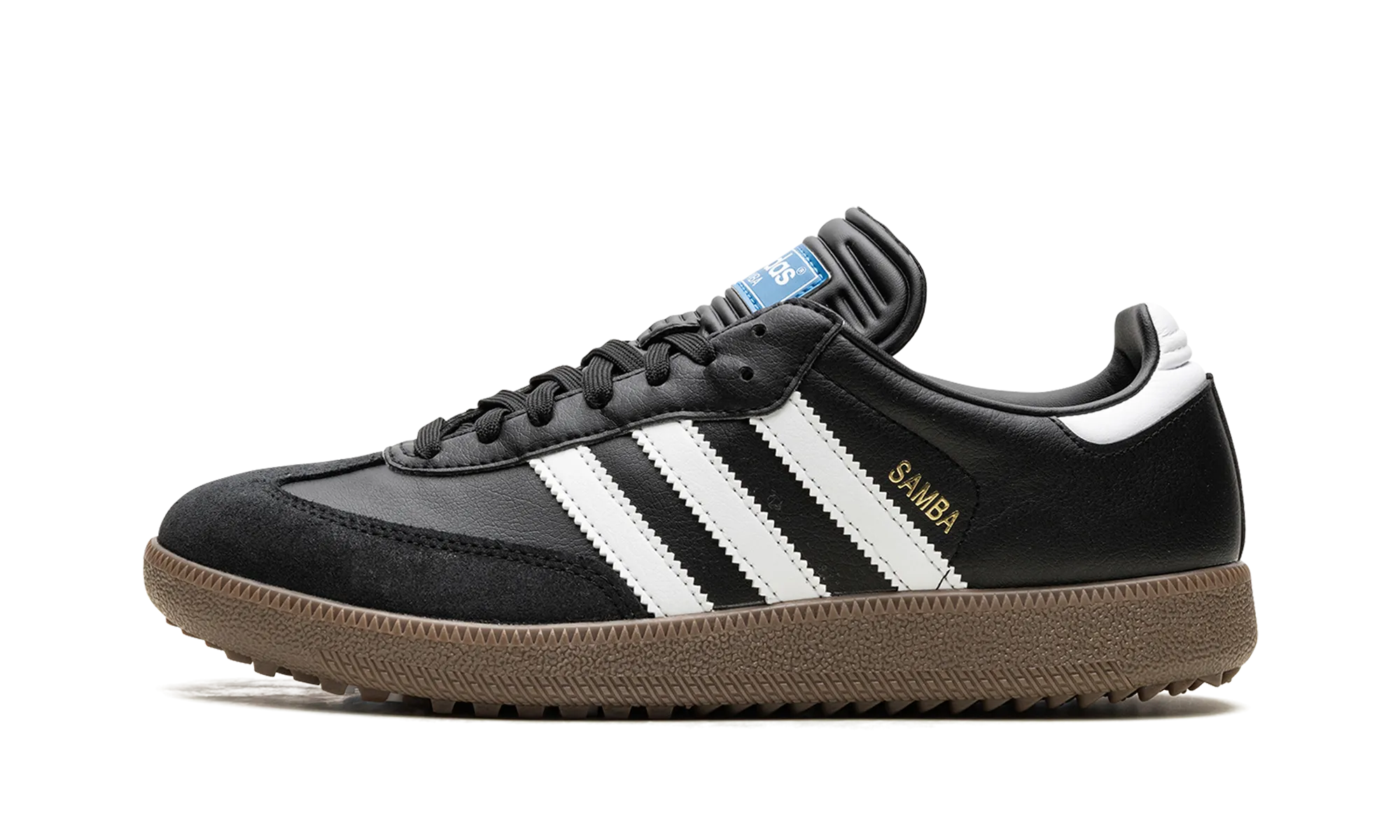 Arch Design Cushioned Support Samba Golf "Black"