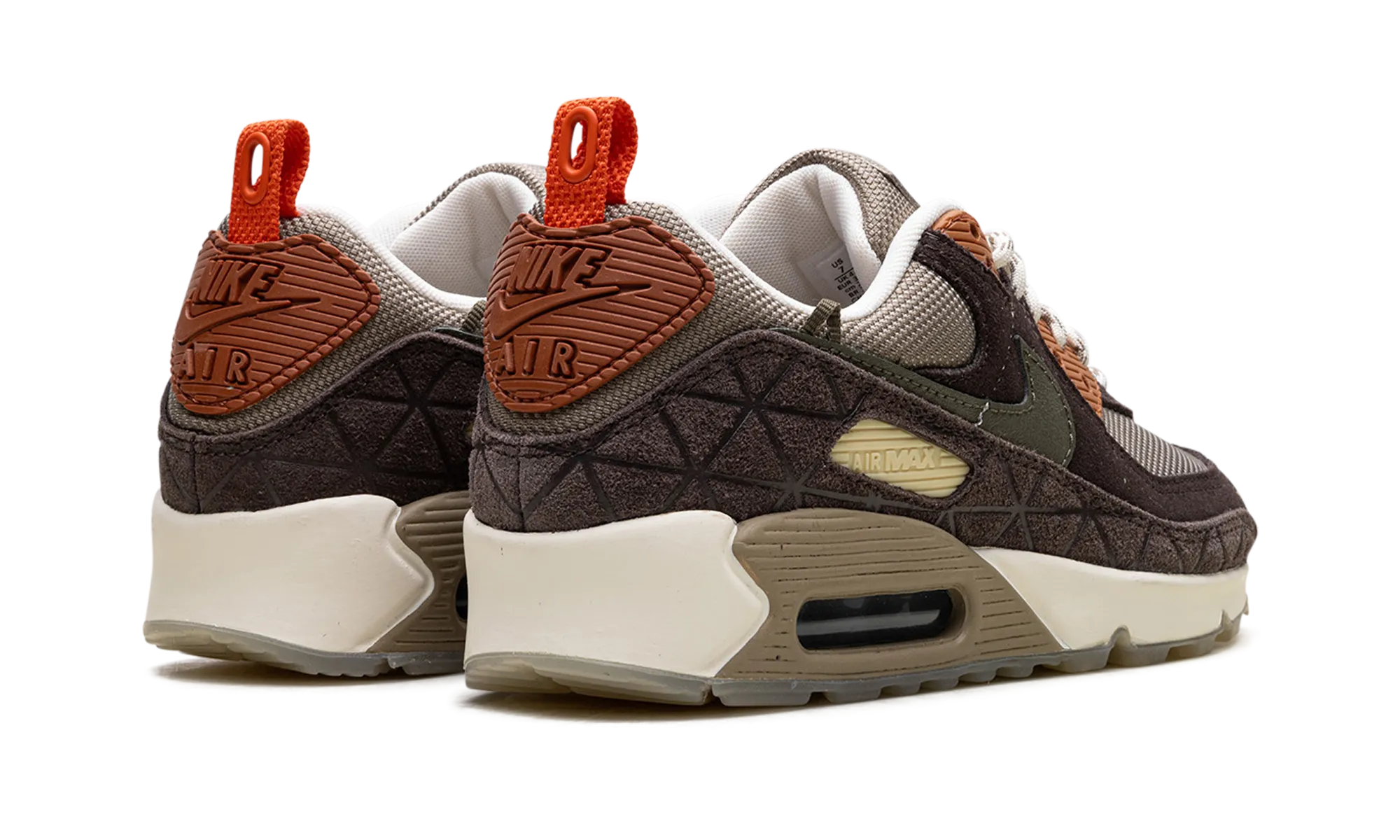 foam shoes leather - upper - quality shoes AIR MAX 90 SE WMNS "KHAKI / MEDIUM OLIVE"