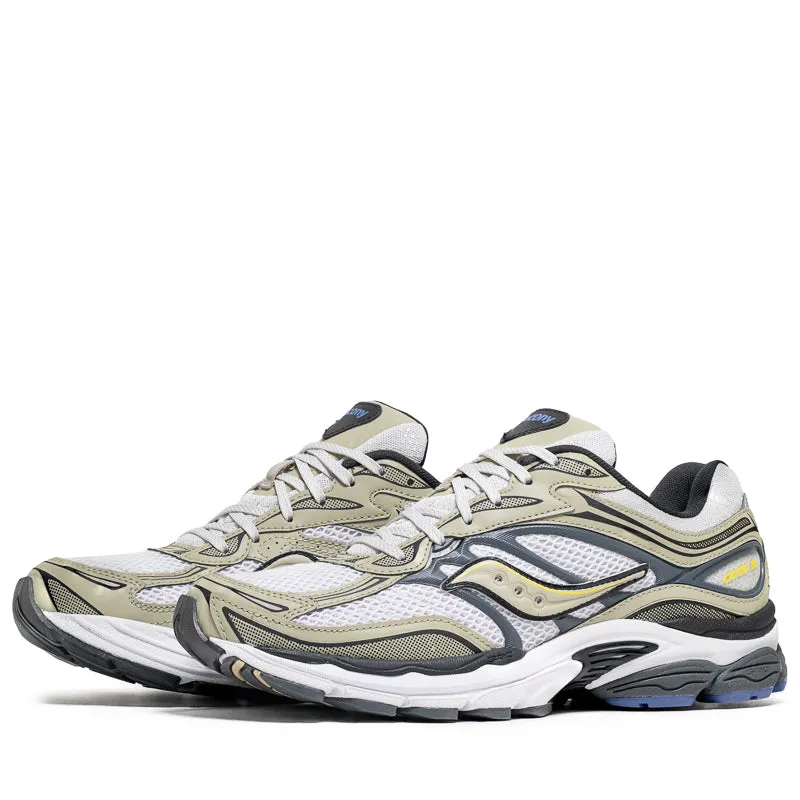 All-day shock absorption Work Life Saucony Progird Omni 9 - White/Gold