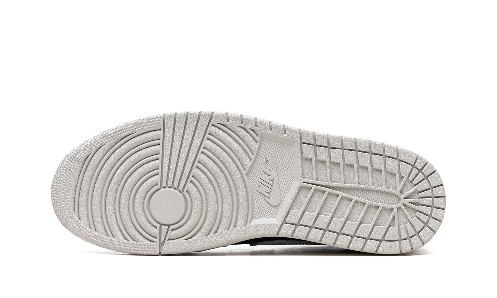 Effortless Style Bonded Seam Construction Air Jordan 1 Low "Black Elephant"