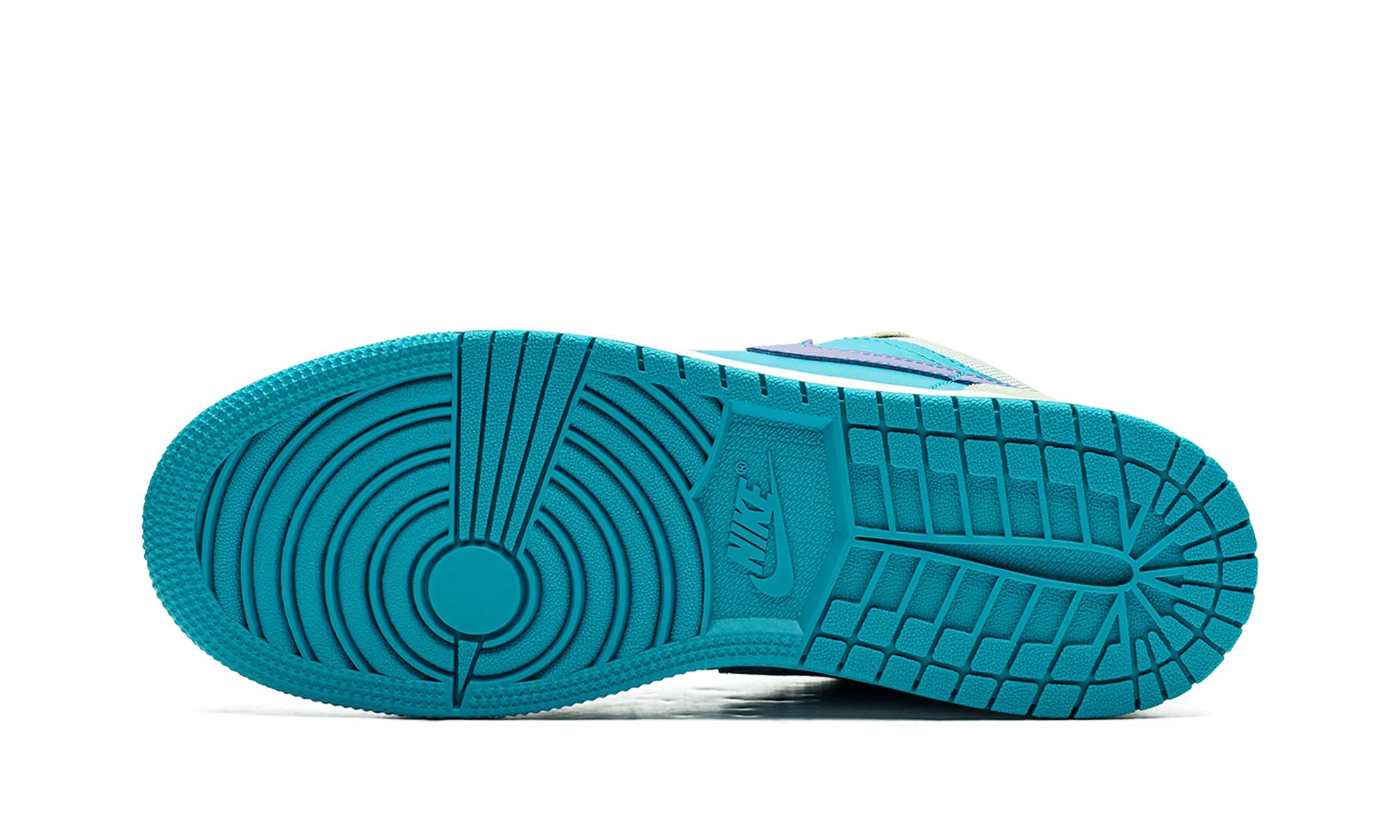 Padded Tongue Design AIR JORDAN 1 LOW SE GS "AQUATONE CONCORD"