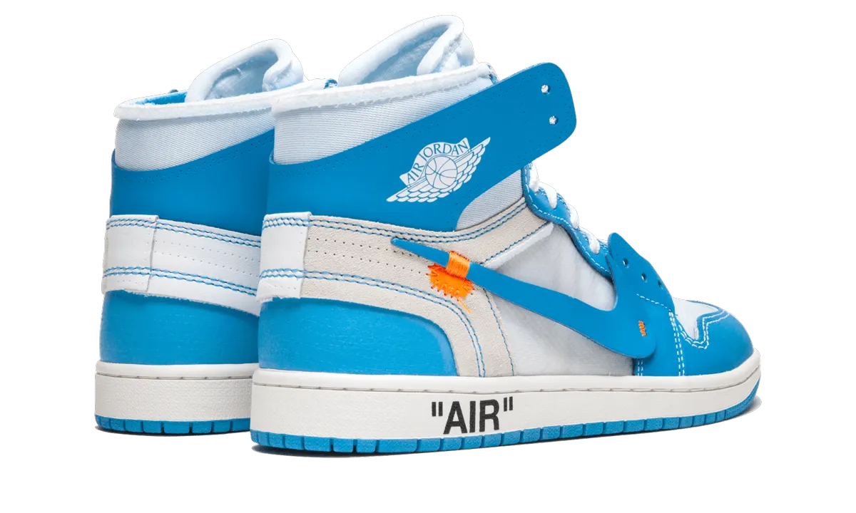 Air Jordan 1 Retro High "Off White - UNC" Soft Fabric