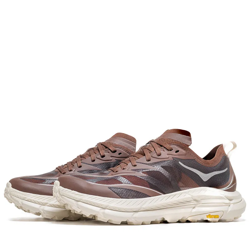 Slip Resistant Grooves Cushion Lover Hoka Mafate Speed 4 Lite - Cold Brew/Oat Milk