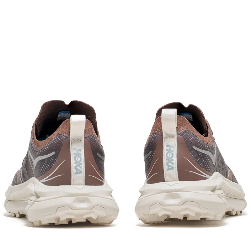 hypoallergenic Hoka Mafate Speed 4 Lite - Cold Brew/Oat Milk
