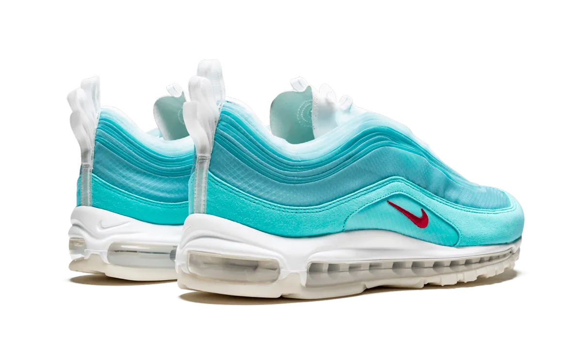 Air Max 97 "On Air - Shanghai Kaleidoscope" hook - and - loop closure