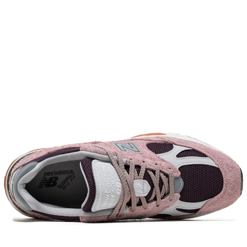 New Balance Made In UK 991v2 'Grape Sorbet' - Deauville Mauve/Fig Anti Static Fabric