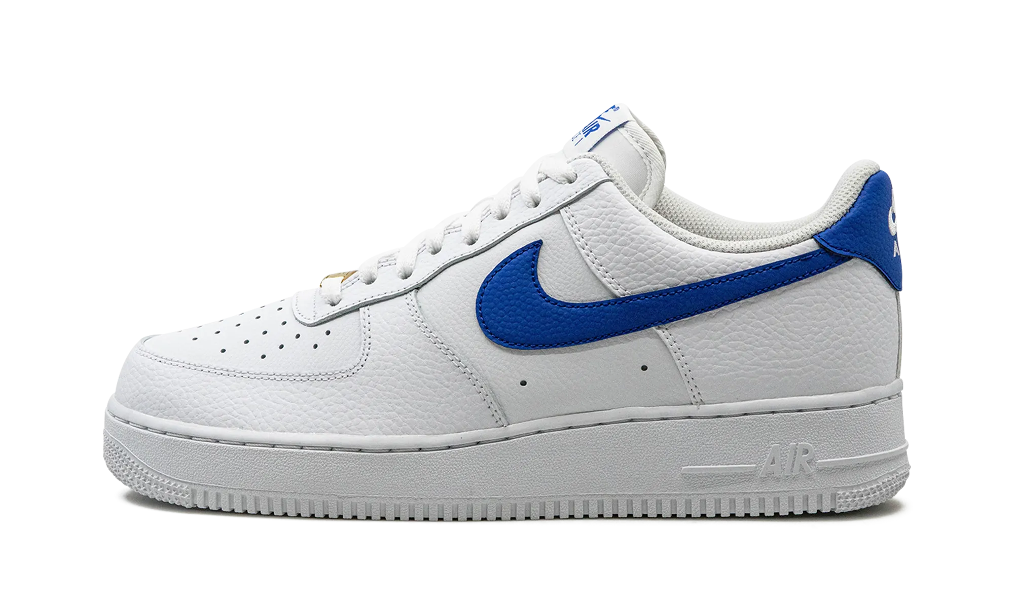 Air Force 1 Low "White / Game Royal" Stylish Upper Foot Lock