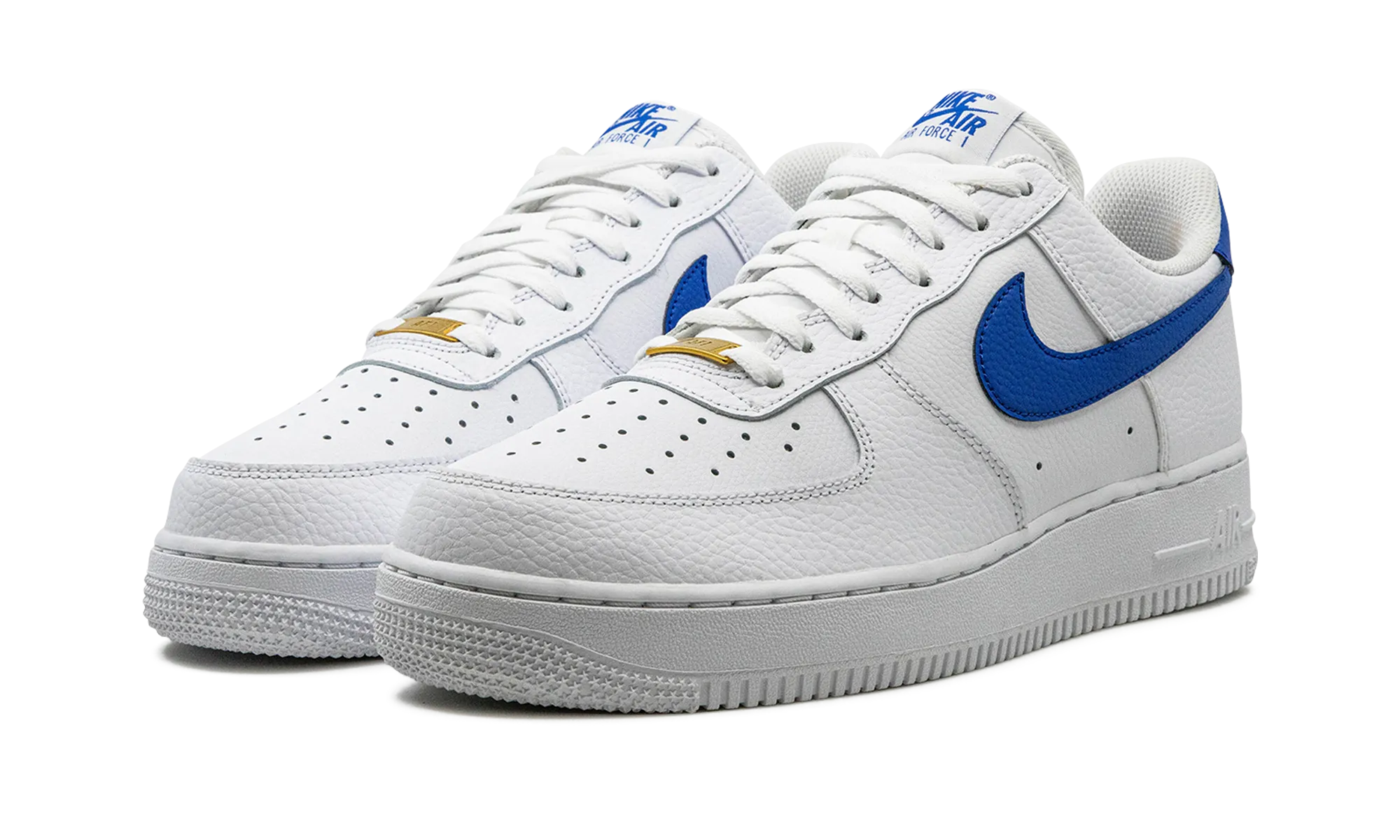 Air Force 1 Low "White / Game Royal" Protective Base Snug Comfort