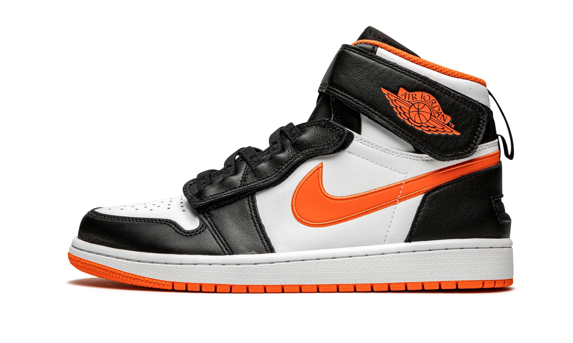 Bounce Technology Casual Athletic Air Jordan 1 Hi Flyease "Turf Orange"