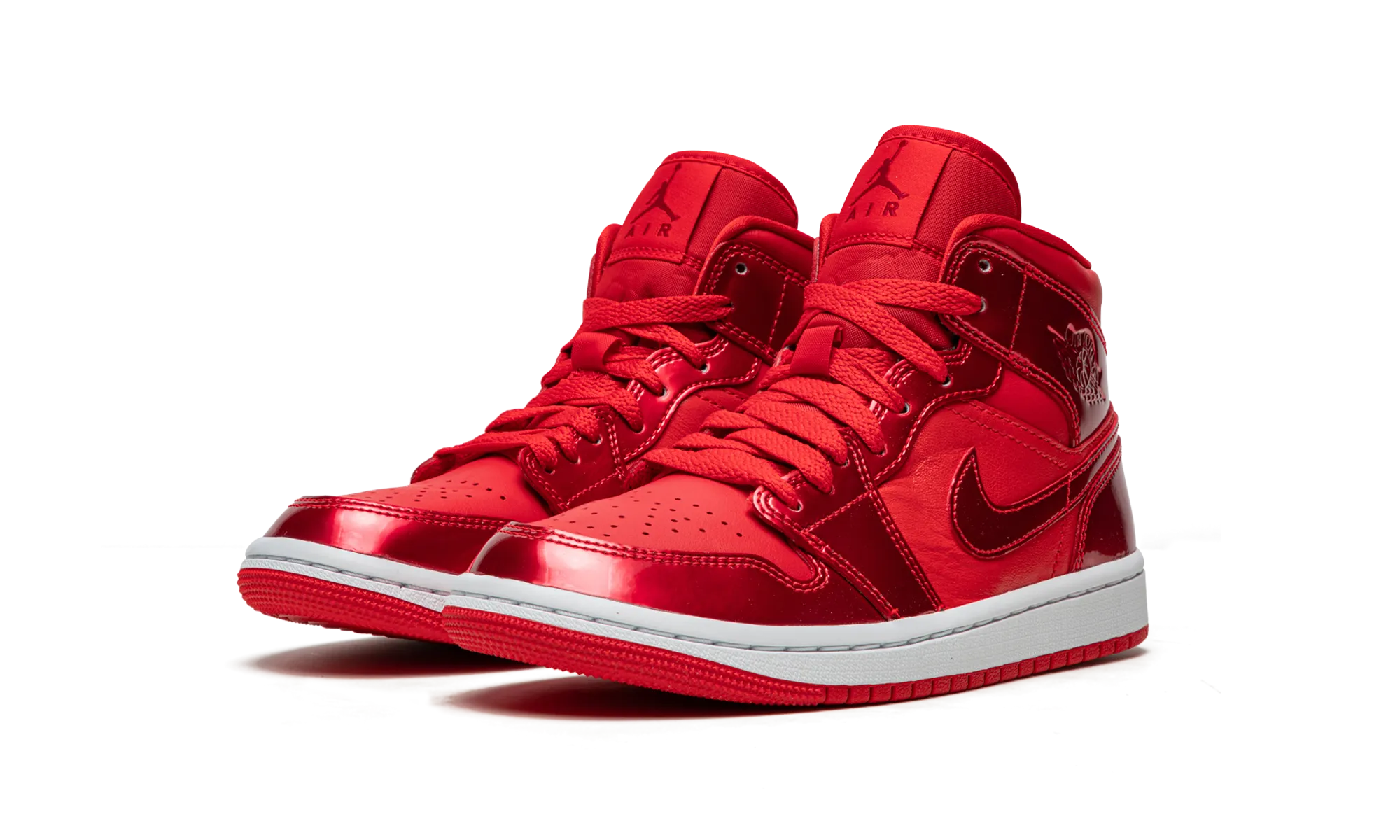 Light frame Neutral Walk AIR JORDAN 1 MID WMNS "Pomegranate"