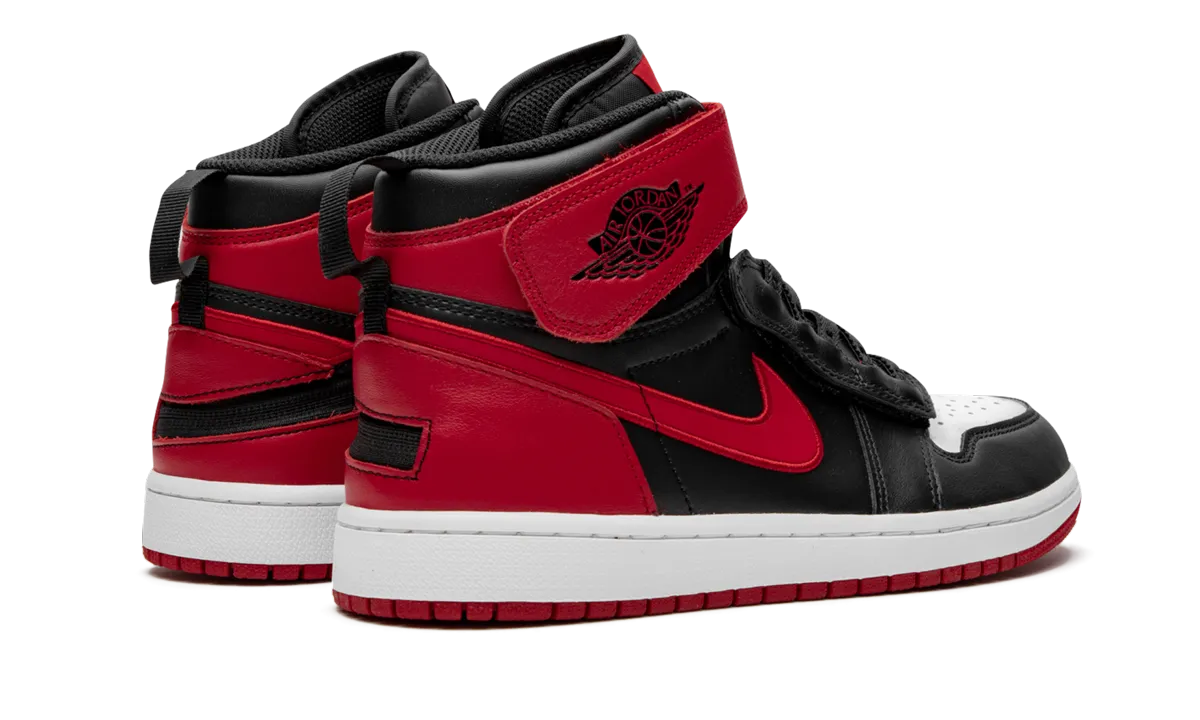 Tight Fit Air Jordan 1 HI Flyease "Bred White Toe"
