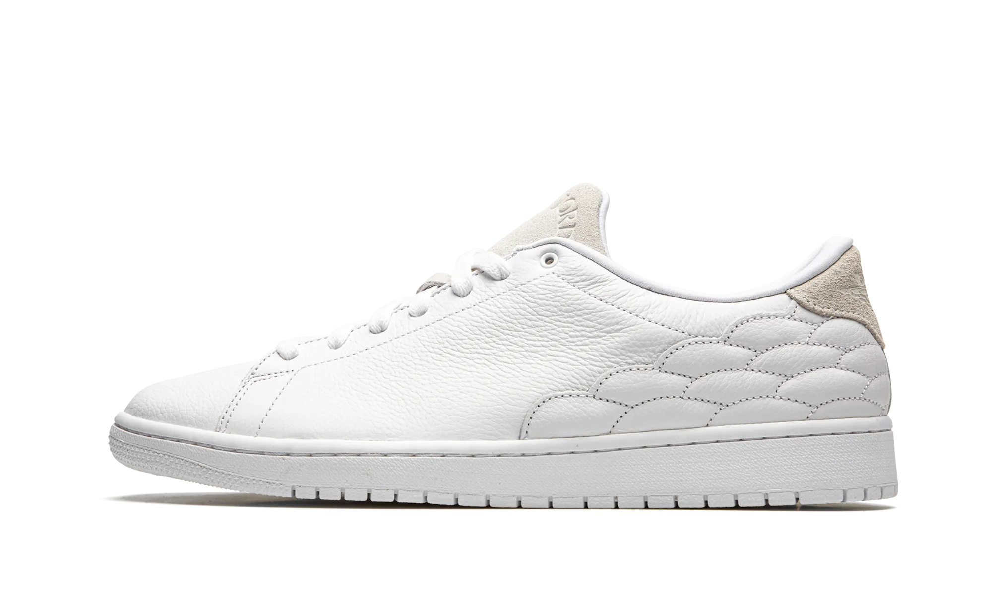 Sculpted materials Padded Heel Counter Air Jordan 1 Centre Court
