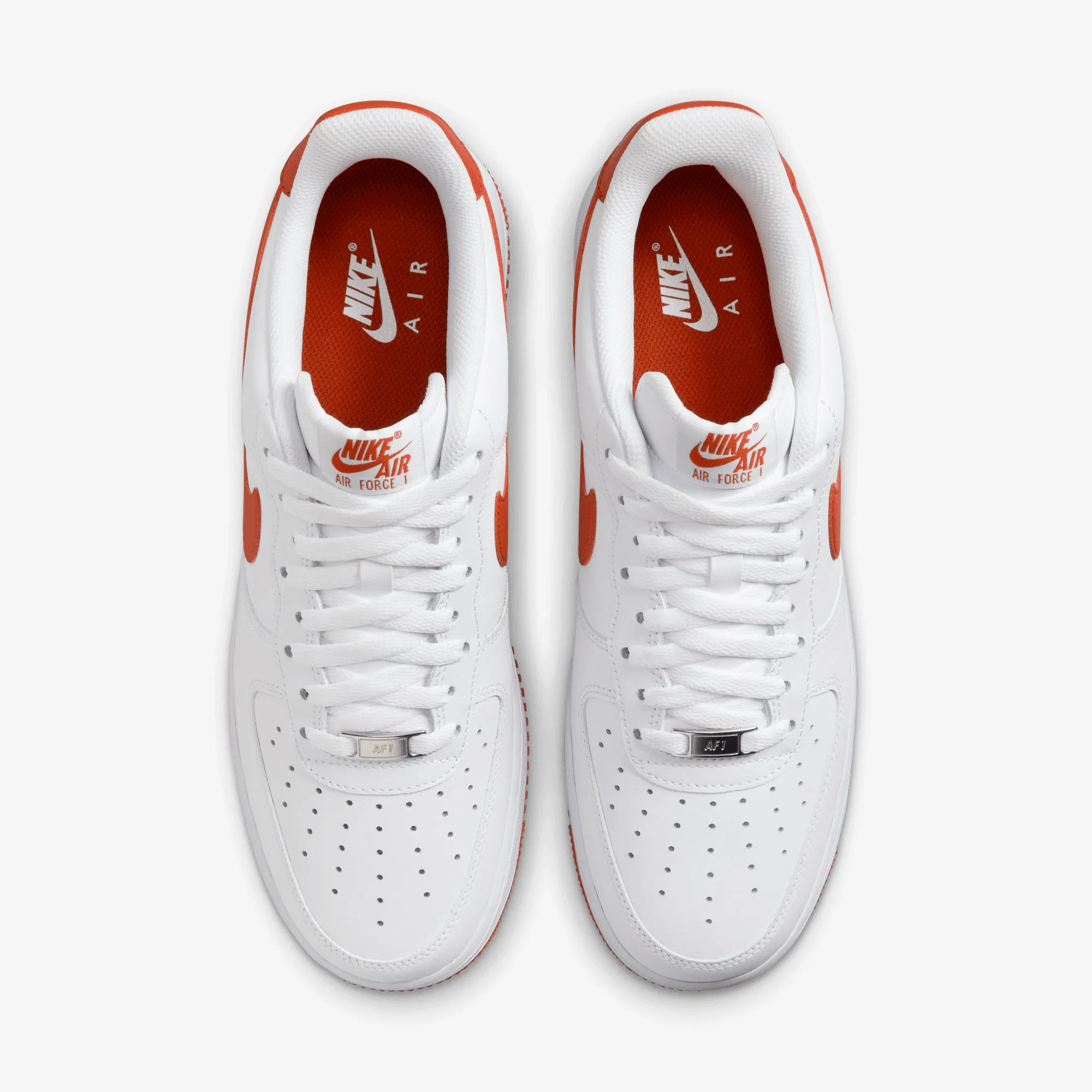 NIKE | AIR FORCE 1 '07 { WHITE/DRAGON RED-WHITE Basketball