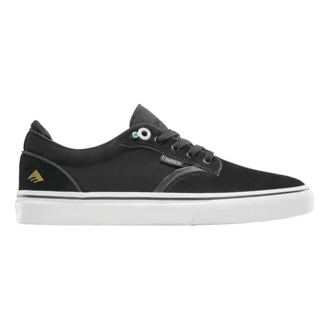 Emerica Jon Dickson Model Black/White/Gold Easy Wear Leap Step