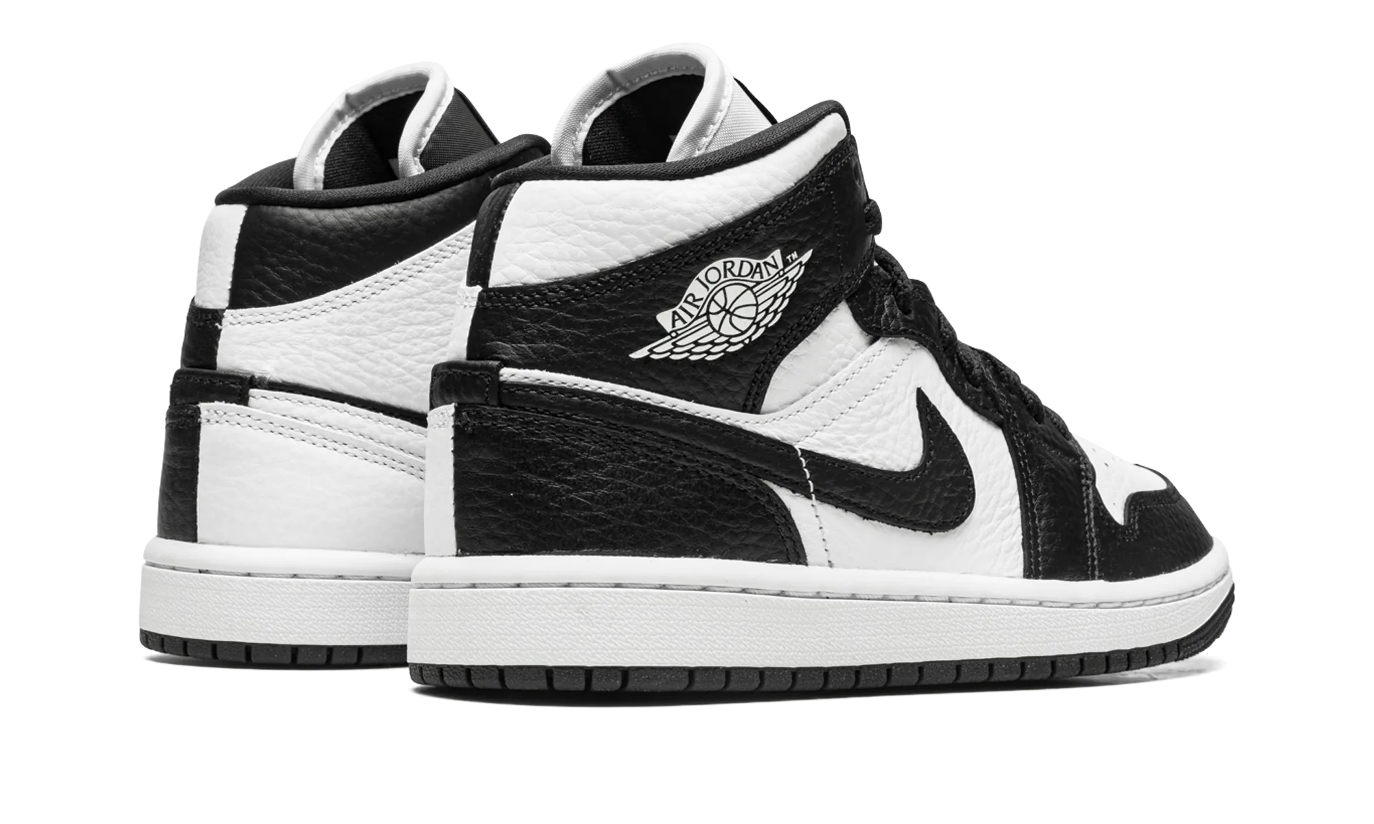AIR JORDAN 1 MID SPLIT SE WMNS "Homage / Black White" Abrasion Shield Carbon Fiber Insert