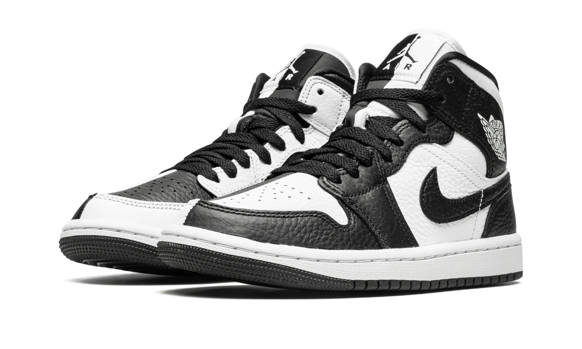 Tension Balance System MidTop AIR JORDAN 1 MID SPLIT SE WMNS "Homage / Black White"