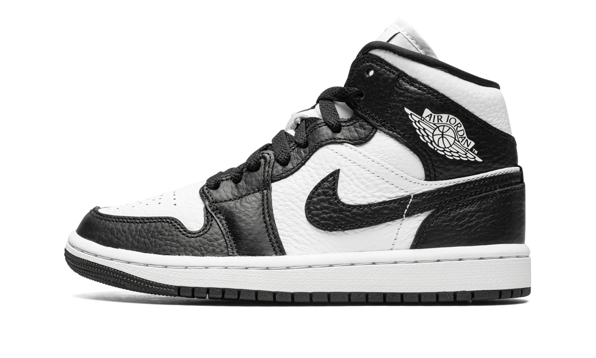 Impact Cushion Responsive Walk AIR JORDAN 1 MID SPLIT SE WMNS "Homage / Black White"