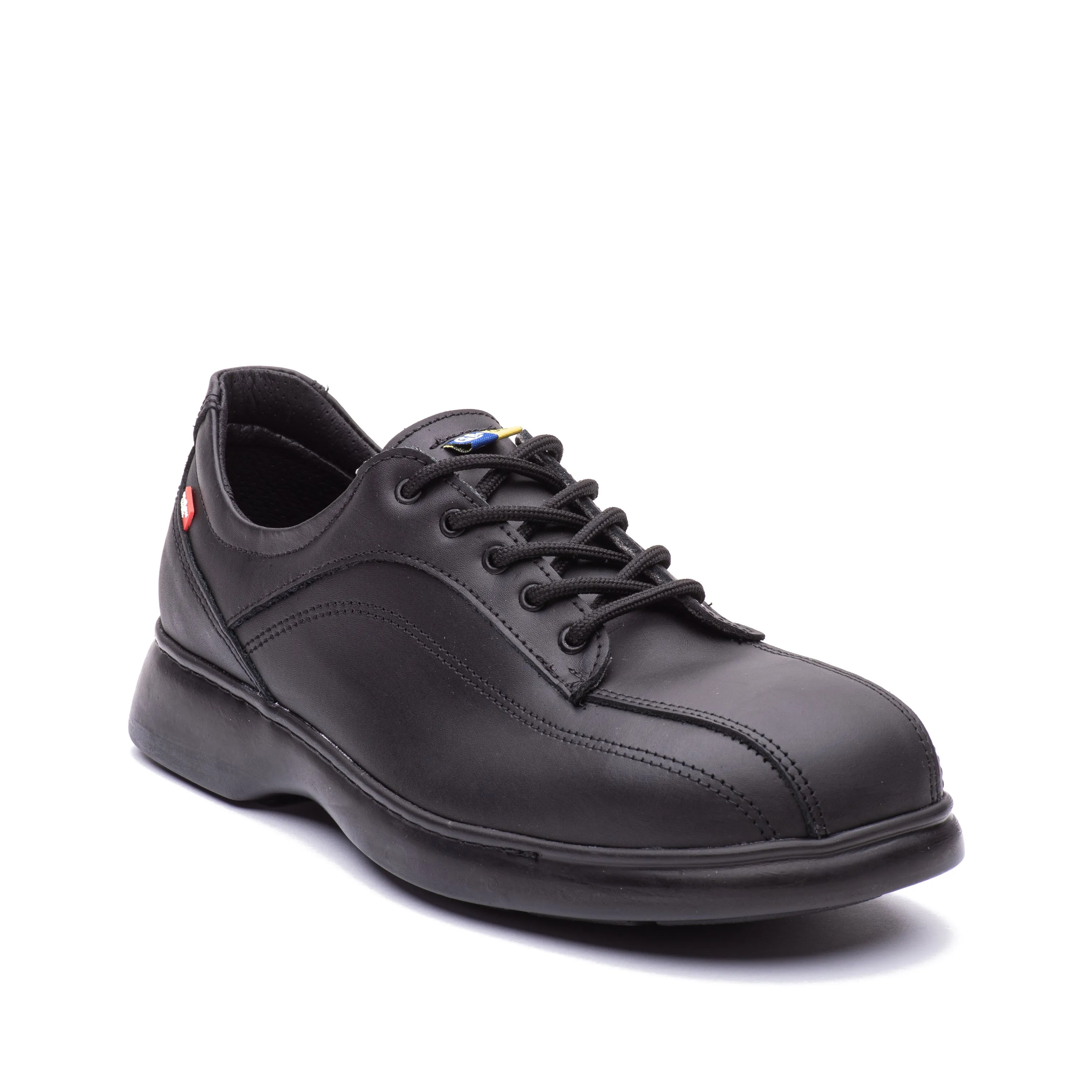 Buckle Detail Patrick Men's Steel Toe Leather Safety Shoes 545012 - Limited Stock