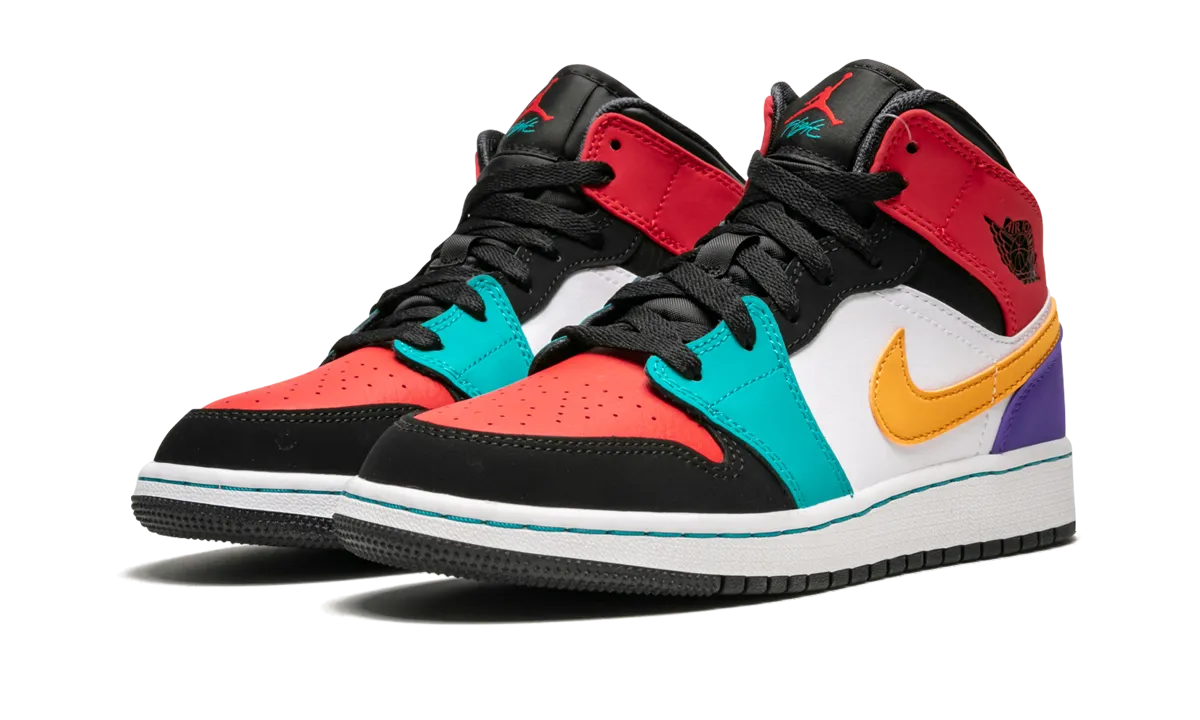 Air Jordan 1 Mid GS "Multicolor" Adventure Ready Urban Activity