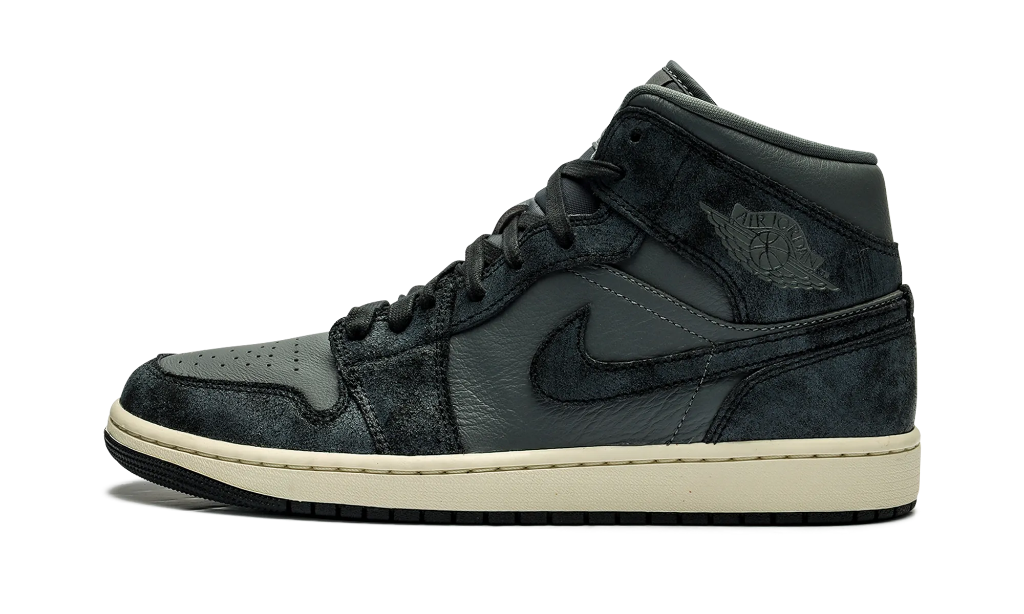 Trail Ready Cycling AIR JORDAN 1 MID WMNS "DISTRESSED SMOKE GREY"