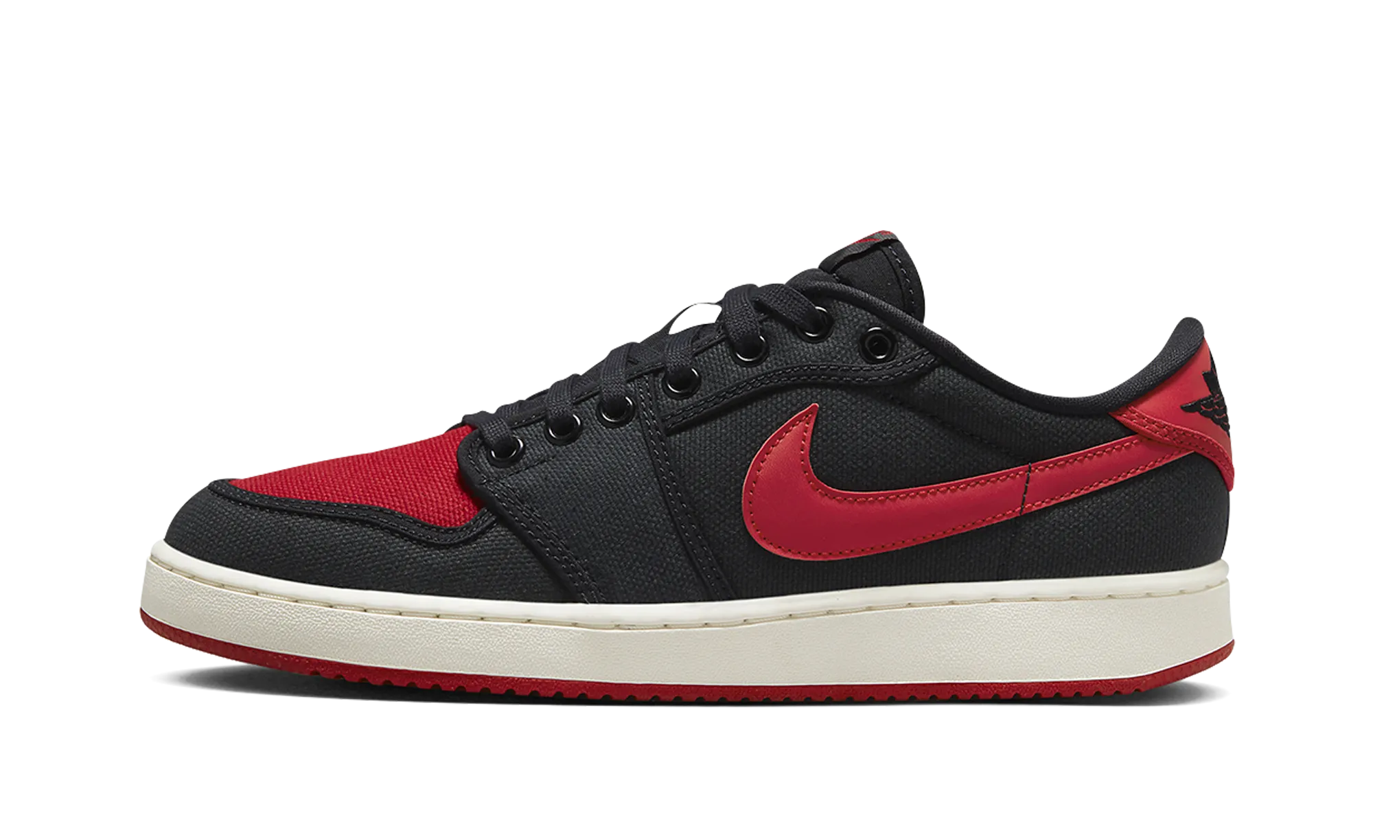 Durable ease Trend-setting comfort Air Jordan 1 KO Low "Bred"