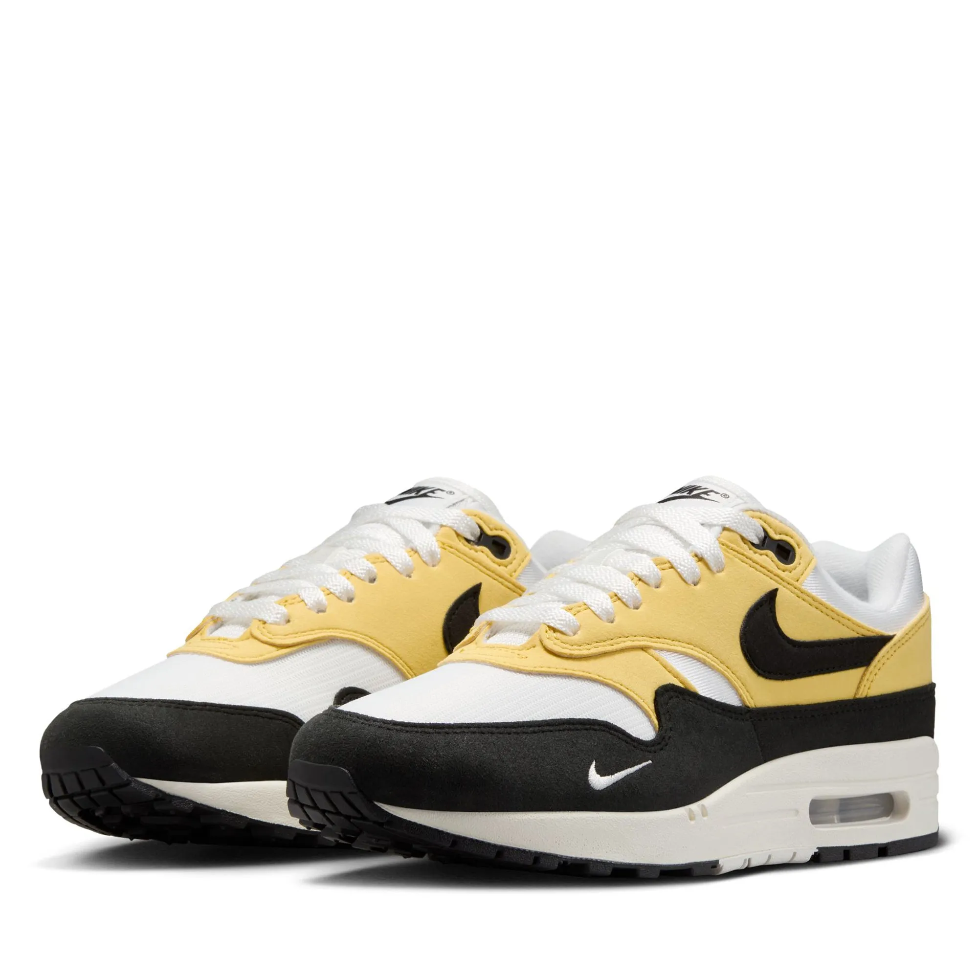 Motion Support School Ready Women's Nike Air Max 1 '87 Textile - Saturn Gold/Black