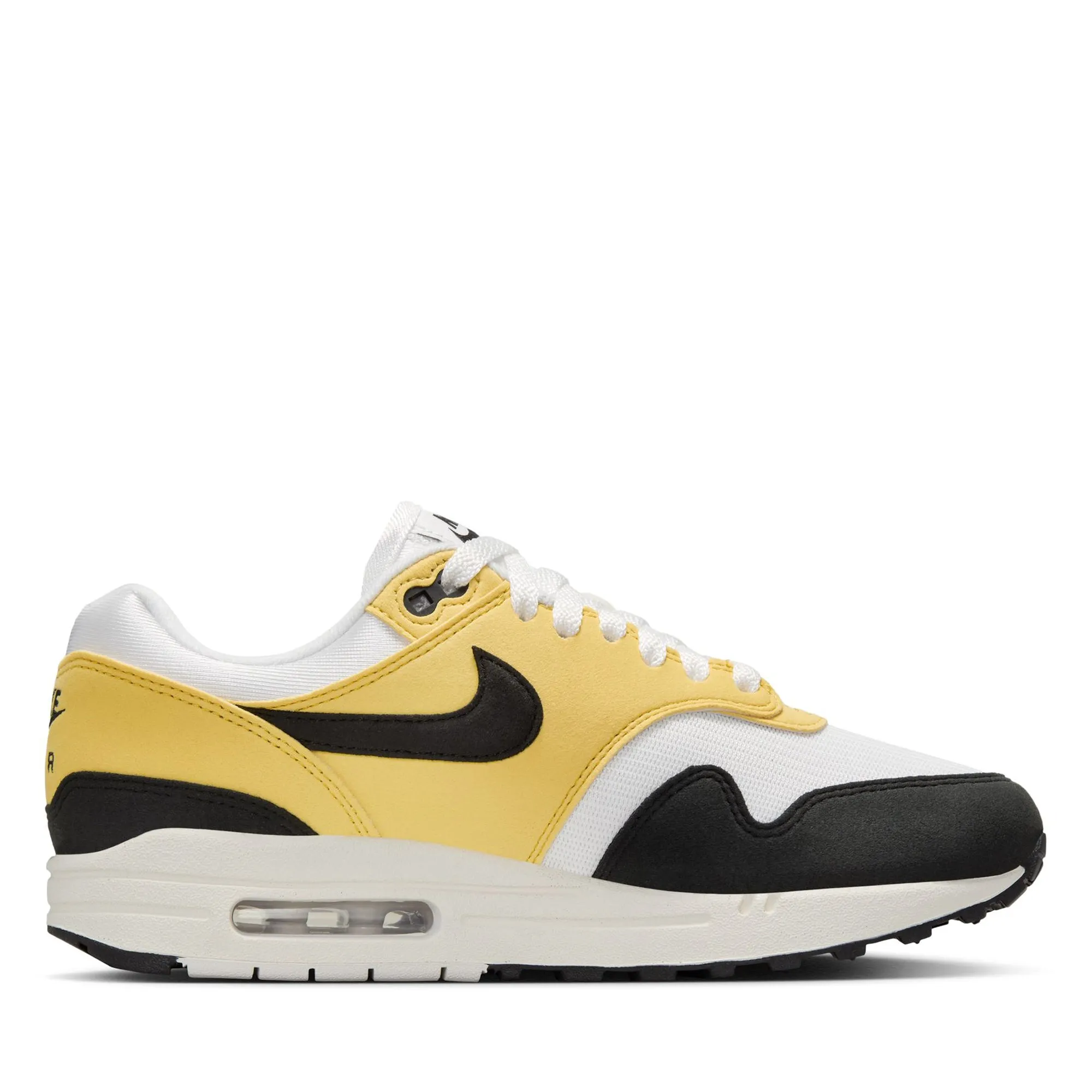 Women's Nike Air Max 1 '87 Textile - Saturn Gold/Black Luxurious Feel Base Comfort
