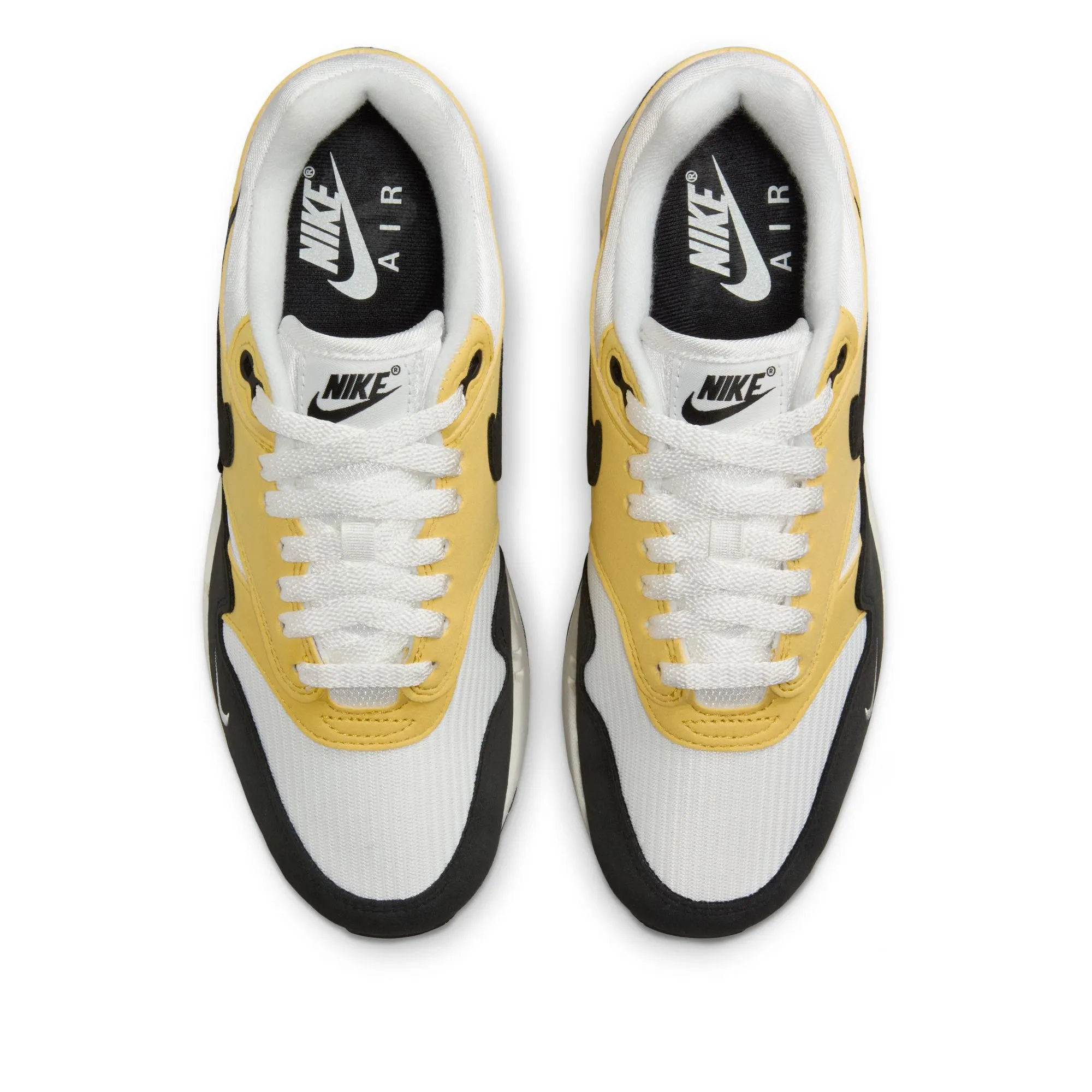 Quick Flow Women's Nike Air Max 1 '87 Textile - Saturn Gold/Black