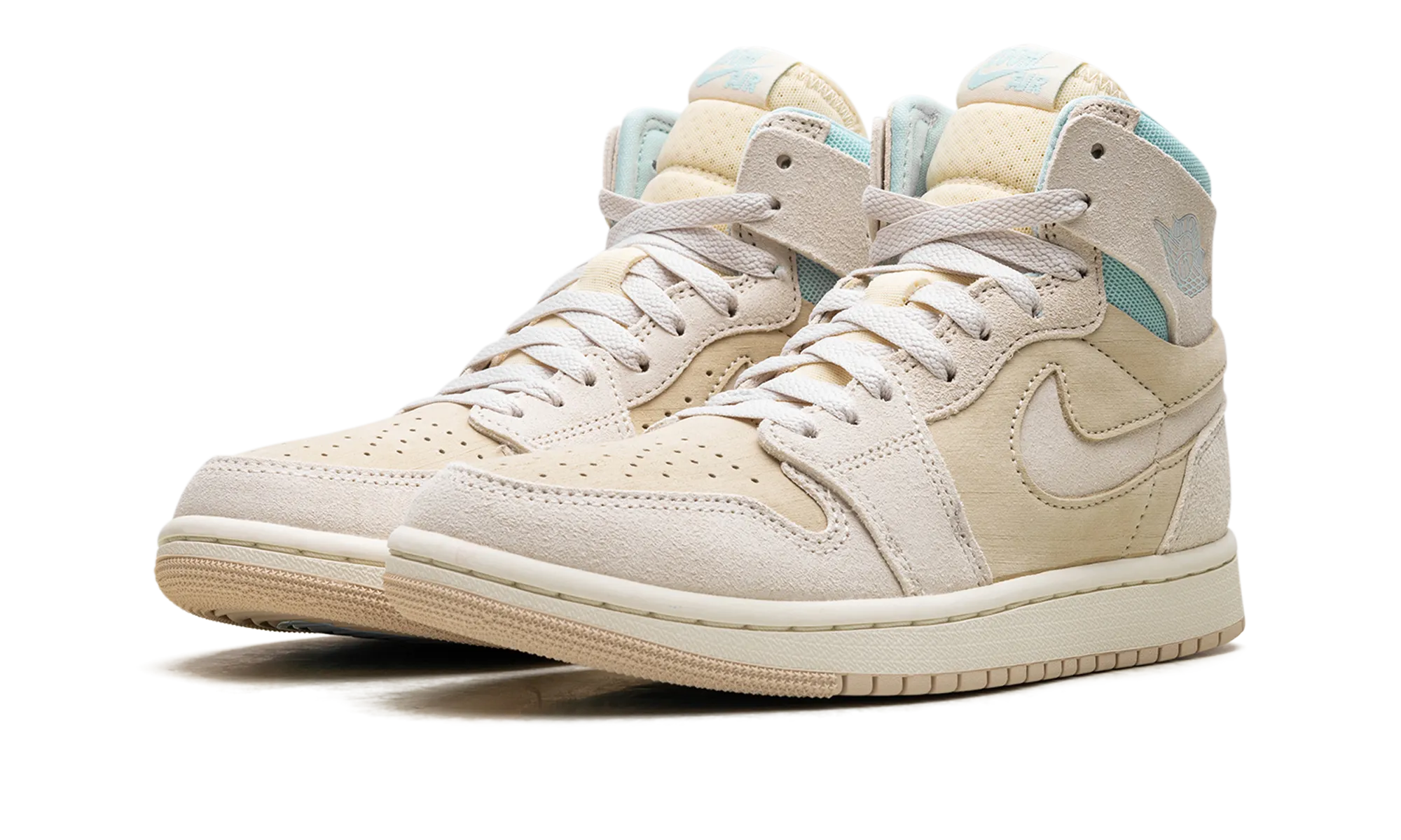 Thermoplastic Compound casual sneakers Air Jordan 1 WMNS "Coconut Milk / Light Dew"