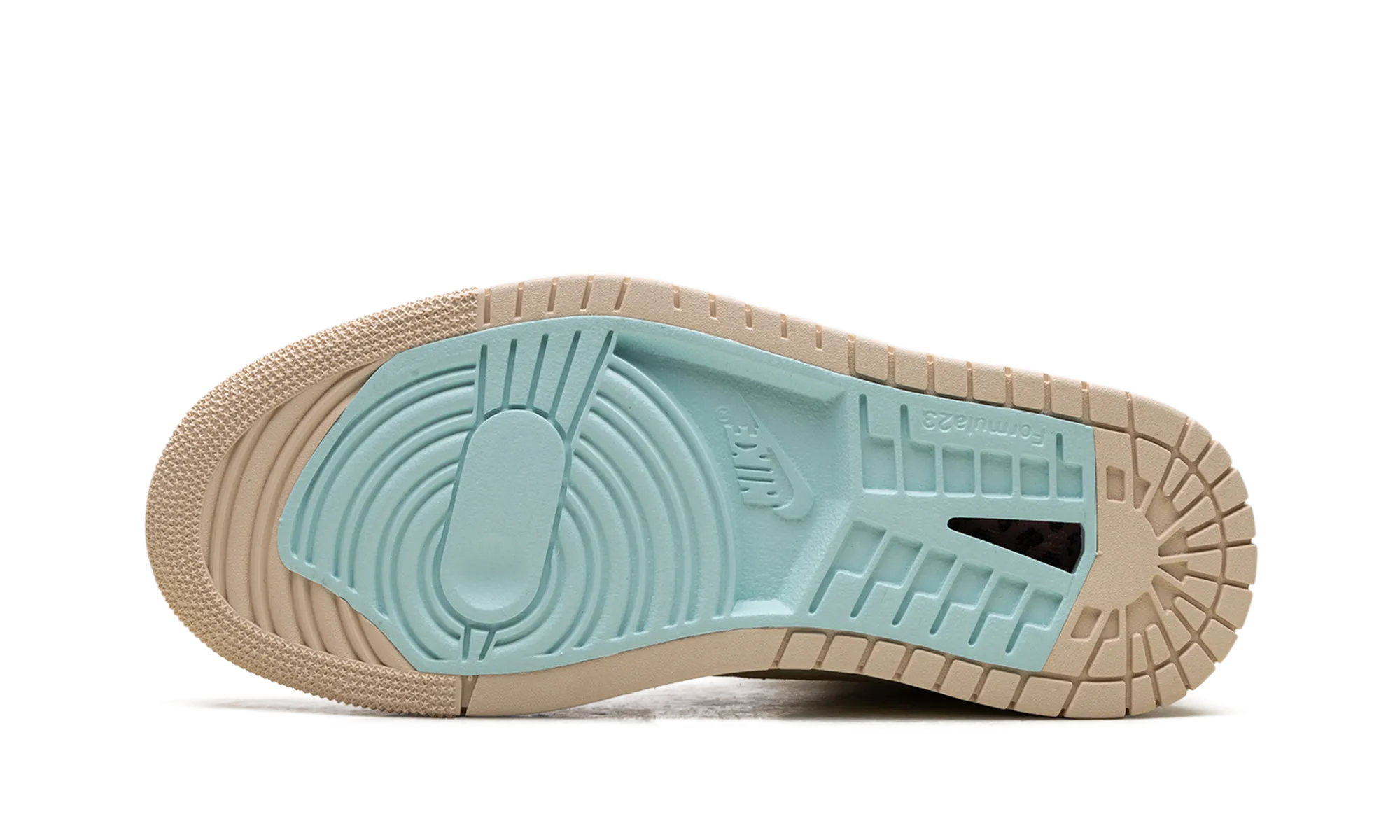 Effortless Silhouette Air Jordan 1 WMNS "Coconut Milk / Light Dew"