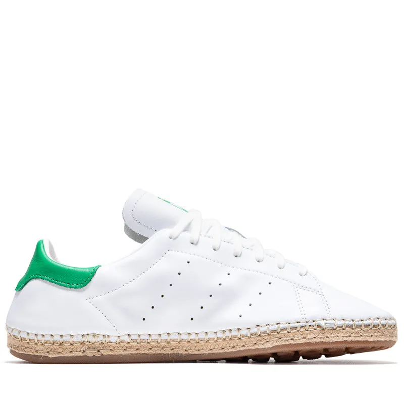 Lateral Support Lightweight Cushioned Sole CLOT x Adidas Stan Smith - Cloud White/Green