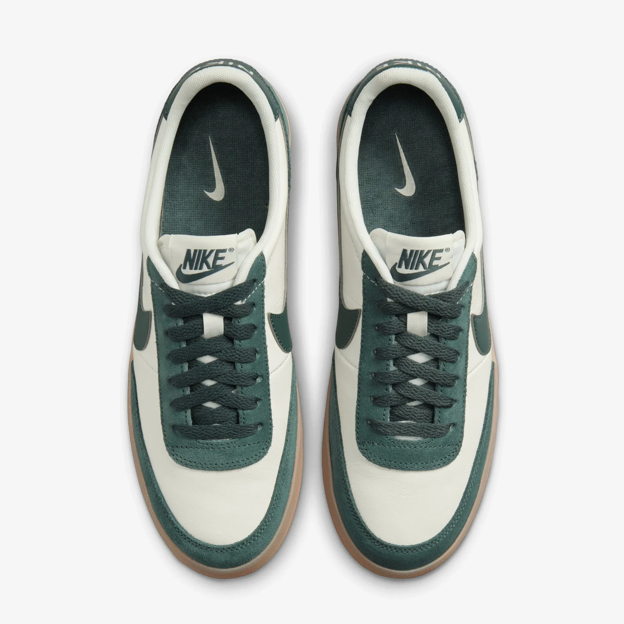 Performance Oriented Step Cushion NIKE | KILLSHOT 2 { SAIL/VINTAGE GREEN-GUM YELLOW