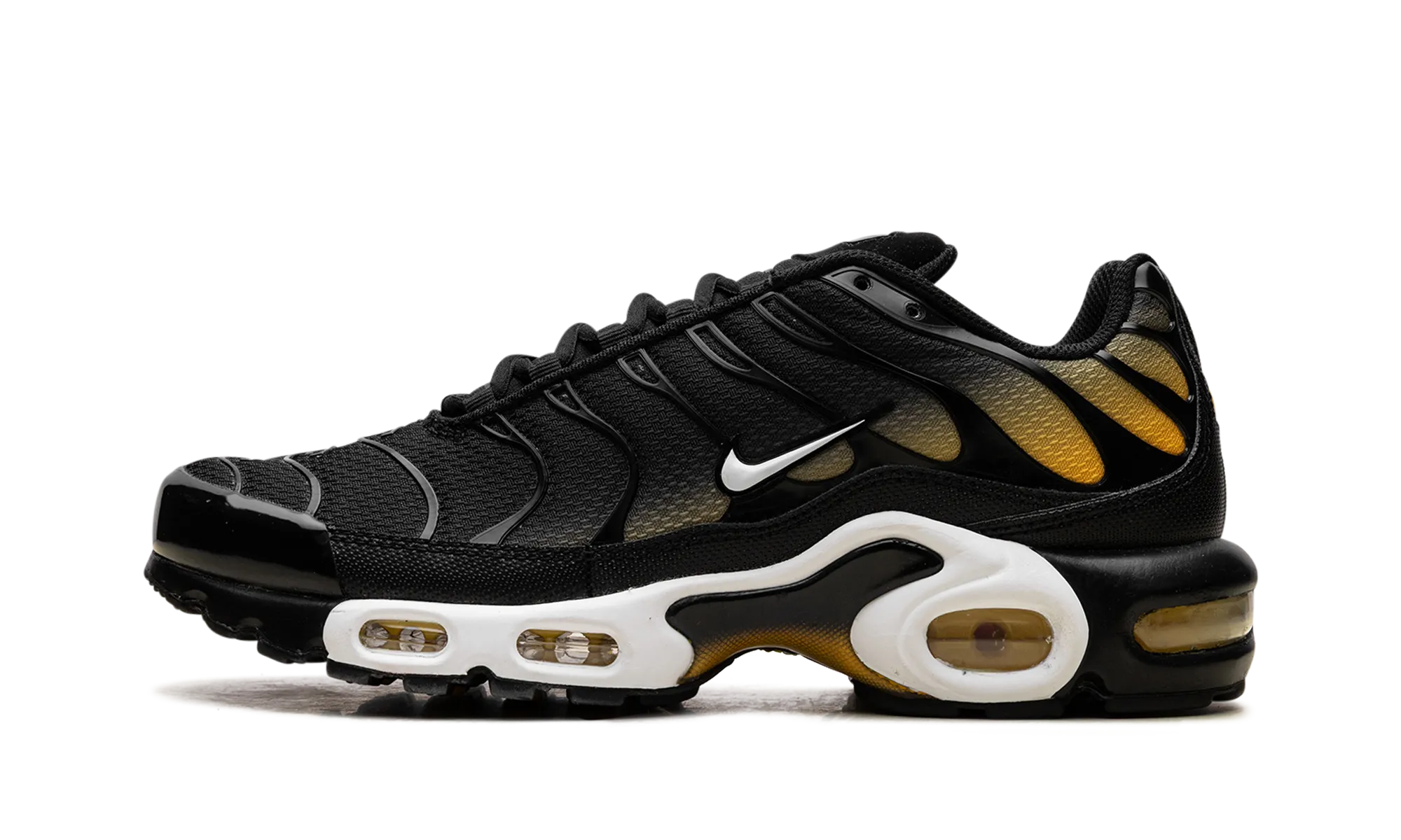 Air Max Plus "Black University Gold White" Impact Zone
