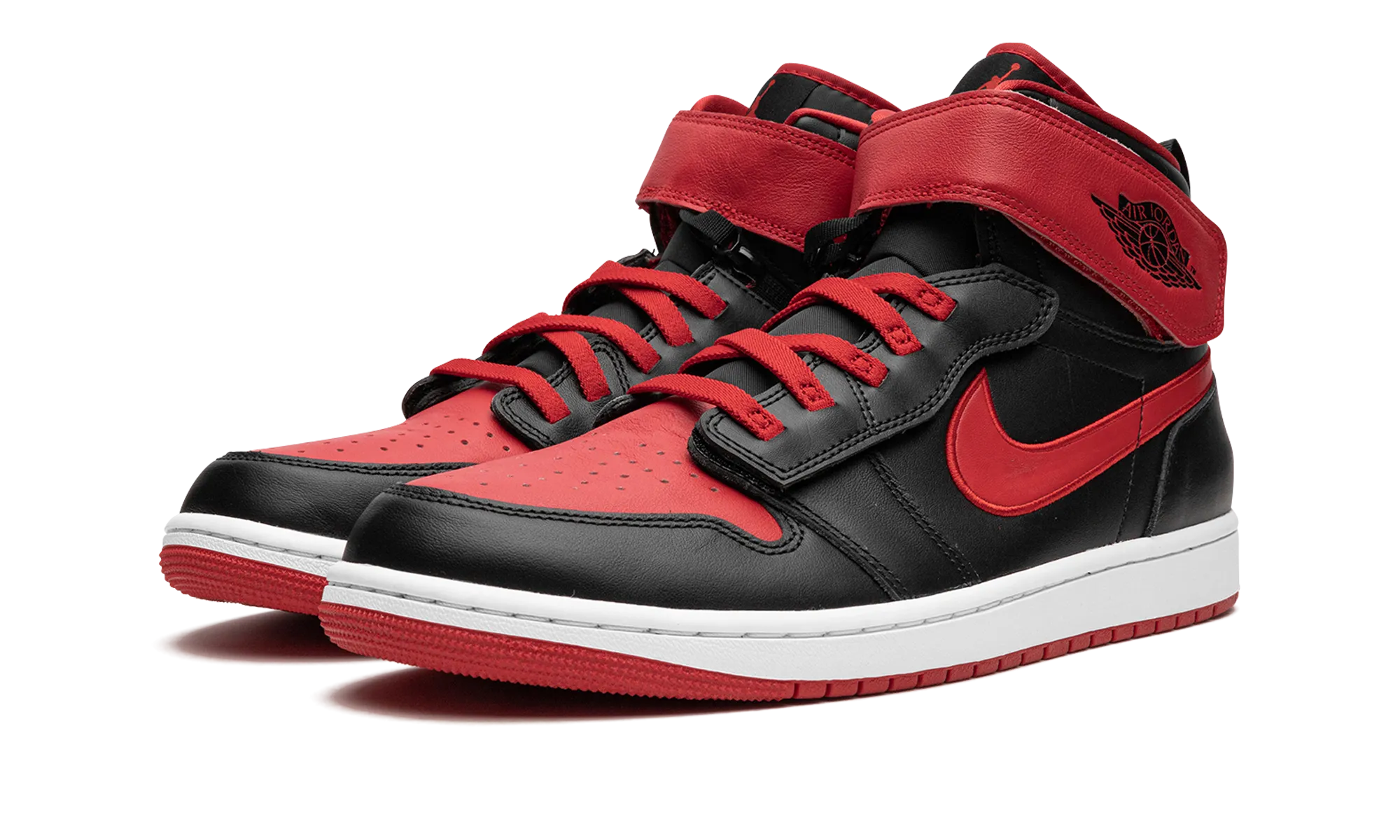 Lace Free Fastenings Air Jordan 1 High FlyEase "Bred"