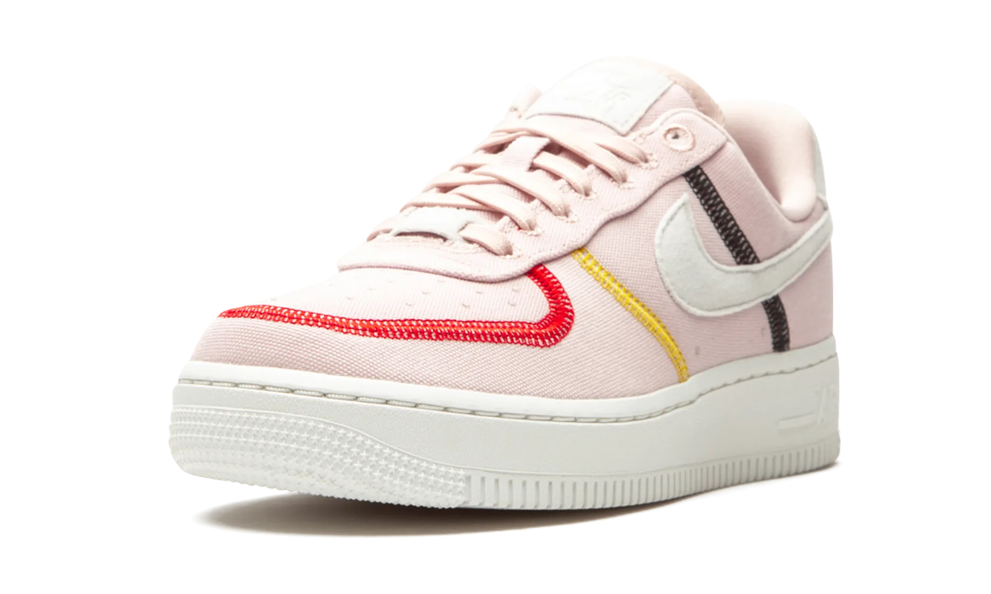 AIR FORCE 1 "07 LX MNS WMNS "Stitched Canvas - Silt Red" Skate Comfort Classic Color