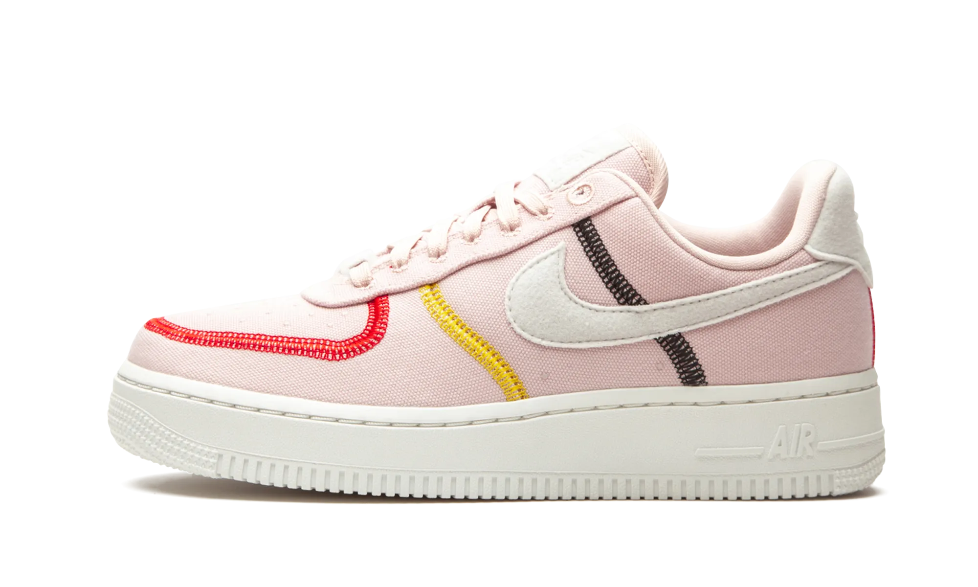 Elastic Wear Smooth Form AIR FORCE 1 "07 LX MNS WMNS "Stitched Canvas - Silt Red"