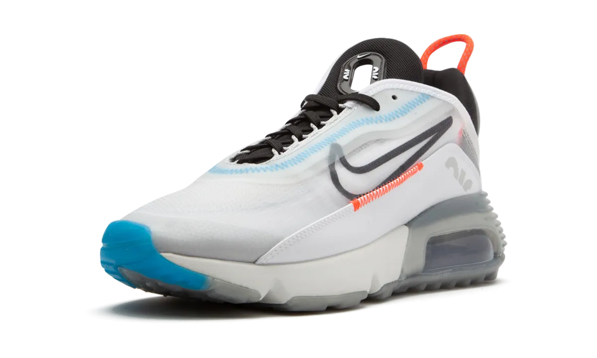 Shock-absorbing toe - spring running shoes Air Max 2090 "Pure Platinum"